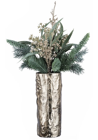 Creativ deco Dekovase »Weihnachtsdeko«, (Set, 2 St., 1 Vase, 1 Bouquet), mit... kaufen