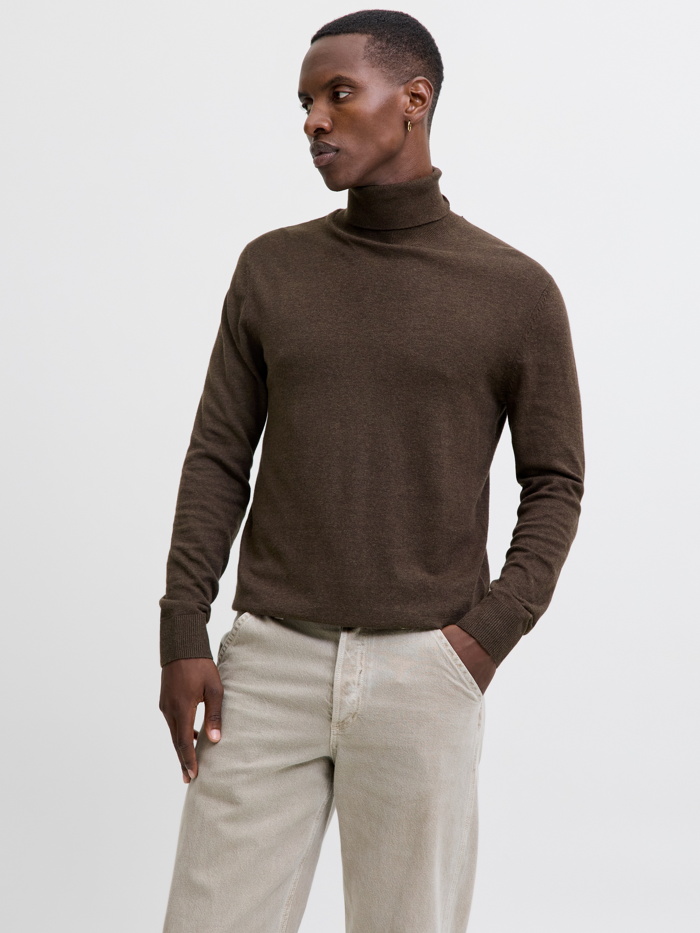 Jack & Jones Rollkragenpullover »JJEEMIL KNIT ROLL NECK NOOS«