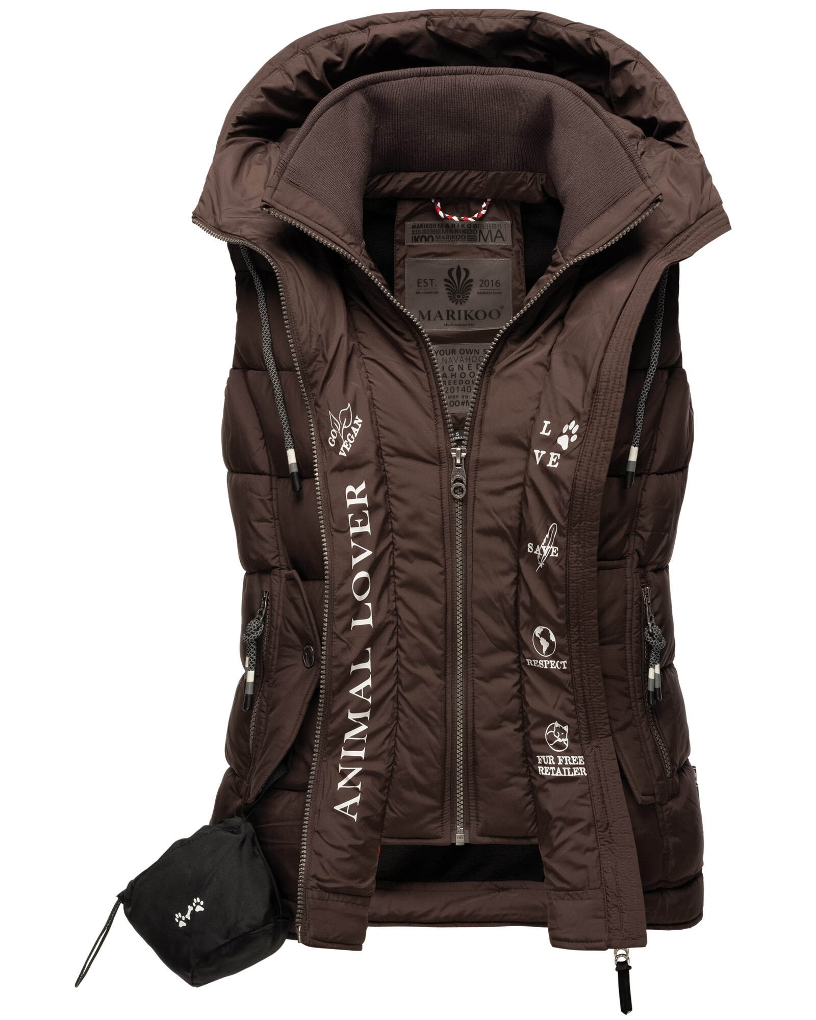Marikoo Steppweste »Marikoo Taisaa Damen Stepp Weste B866«