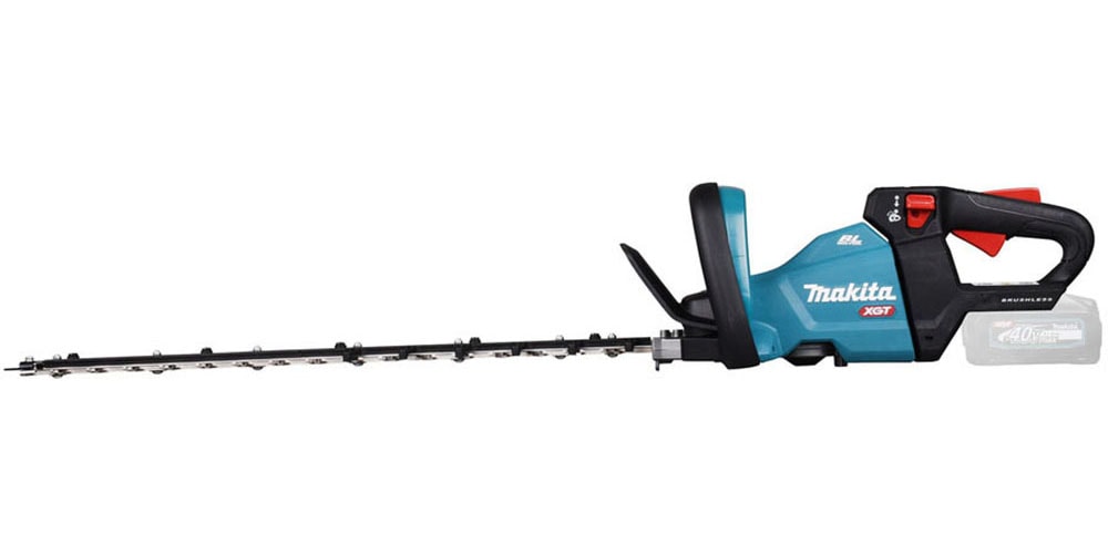 Makita Akku-Heckenschere »»UH006GZ« XGT, 40V max., 60 cm, 25 mm, ohne Akku und Ladegerät« ()  bürstenlos, für dicke Zweige bis Ø25mm, dreiseitig geschliffen