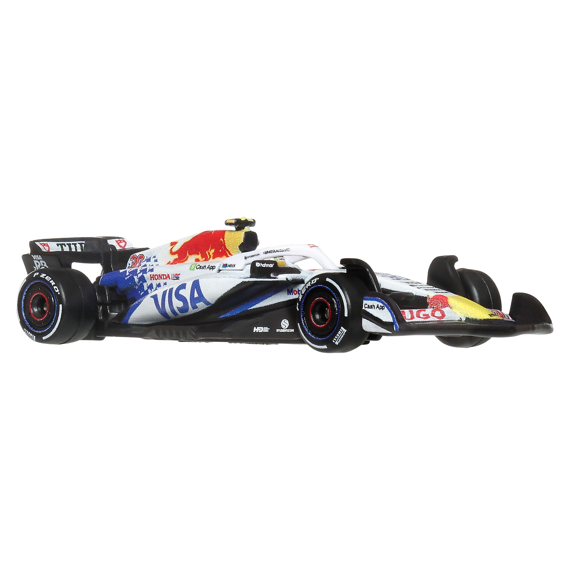 Hot Wheels Spielzeug-Rennwagen »Premium Visa Cash App Racing Bulls F1-Team, Liam Lawson + Isack Hadjar« Maßstab 1:64