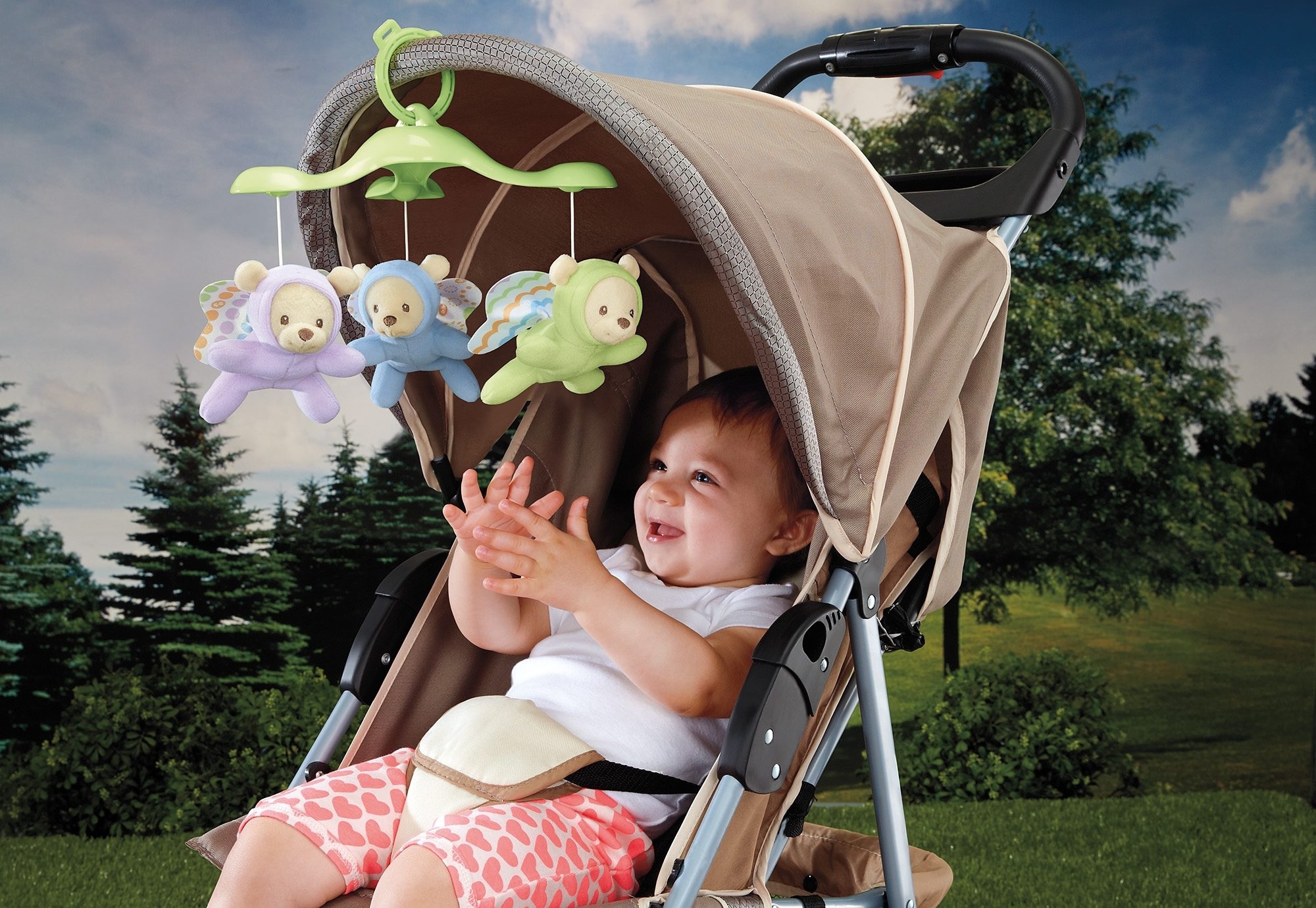 Fisher-Price® Mobile »3in1 Traumbärchen Mobile«, mit Sternen-Projektion an die Zimmerdecke