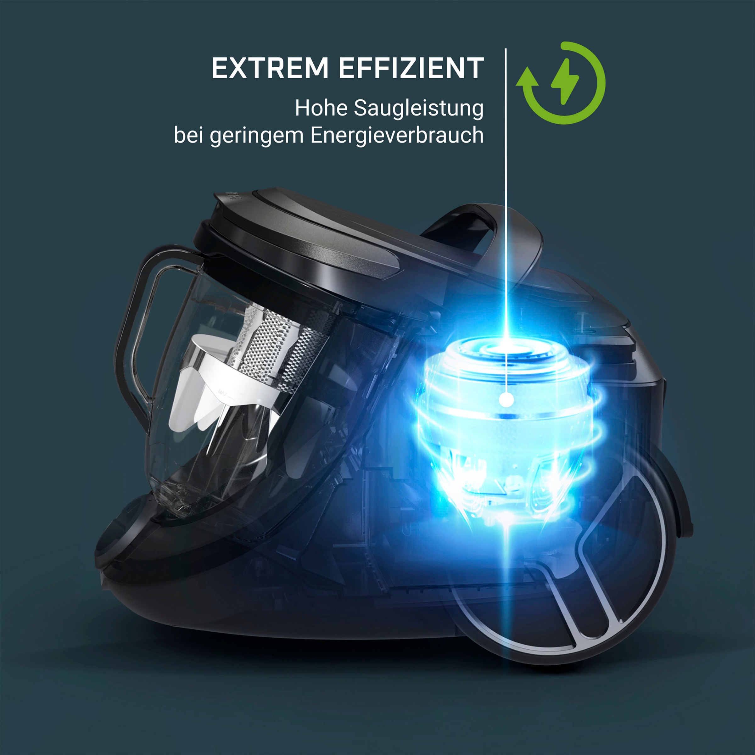 Rowenta Bodenstaubsauger »RO7935 Silence Force Cyclonic Parkett«, 500 W, beutellos, mit nur 59 dB(A), 12 m Aktionsradius, Staubbehältervolumen 2,5 Liter
