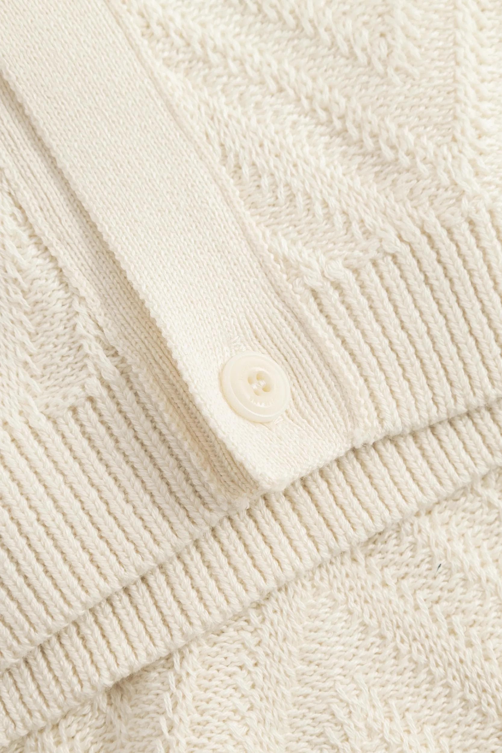 Joop Jeans V-Shirt »Diamor« aus Strick, mit Reverskragen