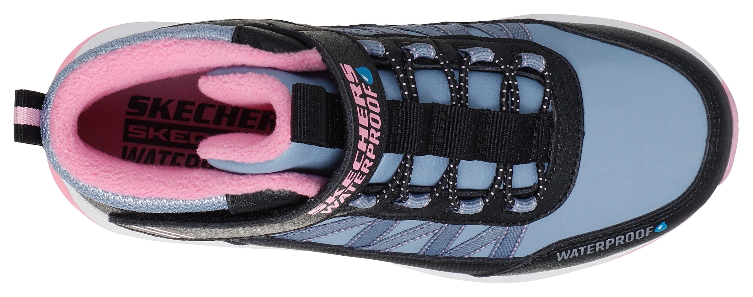 Skechers Klettstiefel »STORM BLAZER«  Winterboots, wasserabweisend, Größenschablone zum Download