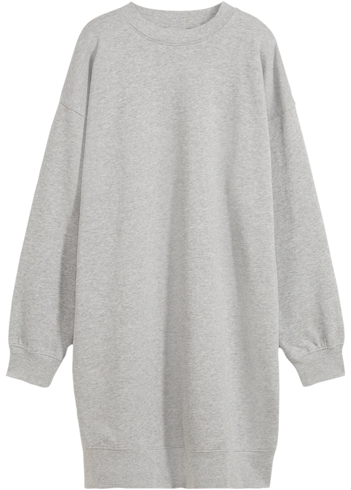 bonprix Sweatkleid »Oversized Sweatkleid« Ohne Taschen im Oversized-Look