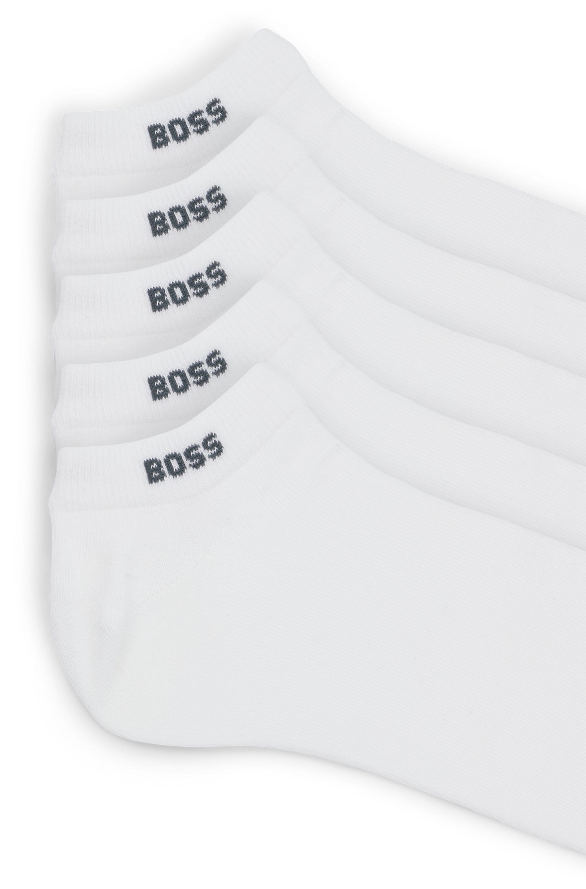 BOSS Sneakersocken »5P AS Uni CC«, (Packung, 5 Paar), mit BOSS Label