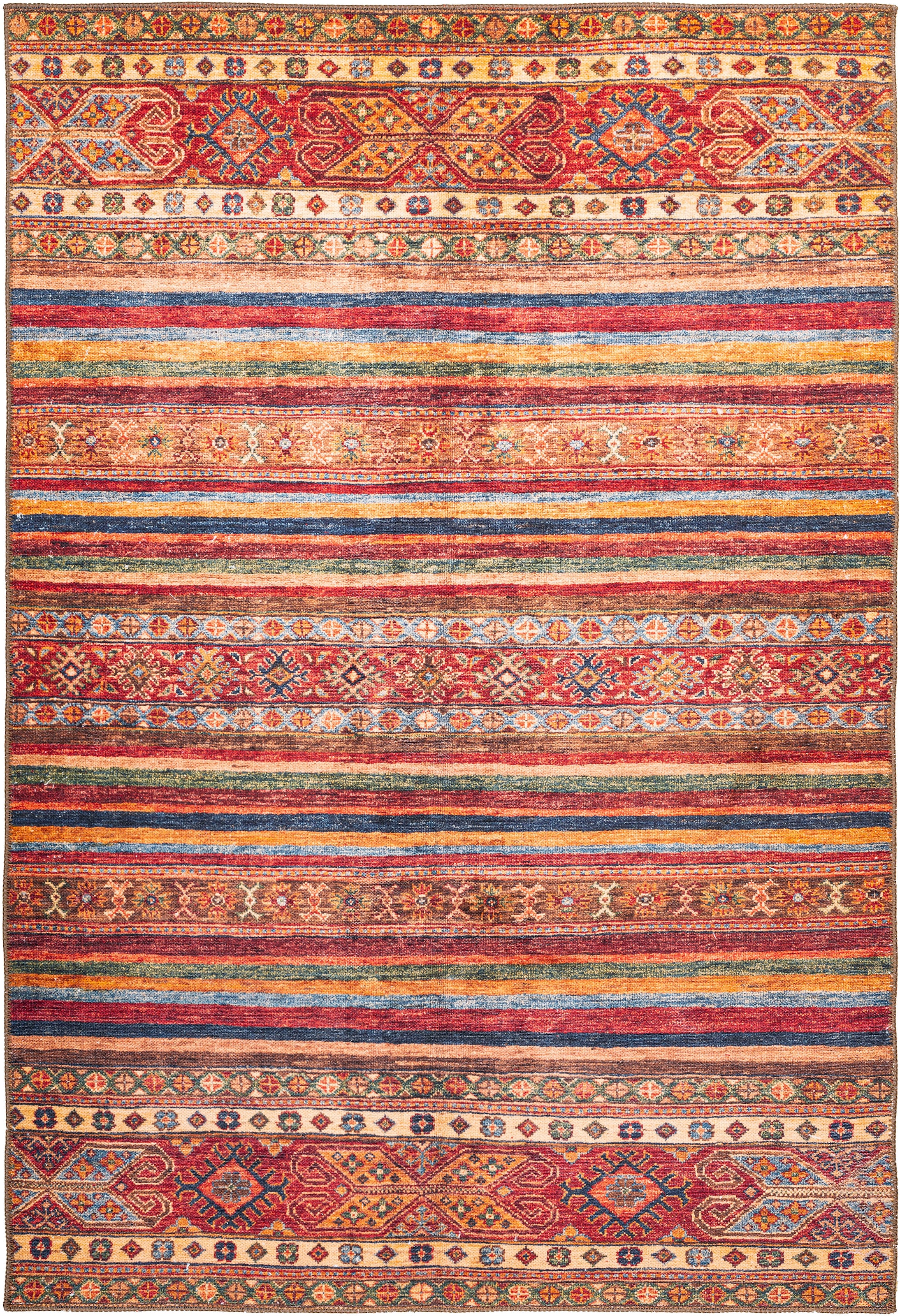 me gusta Teppich »Faye 725« rechteckig 6 mm Höhe Flachgewebe