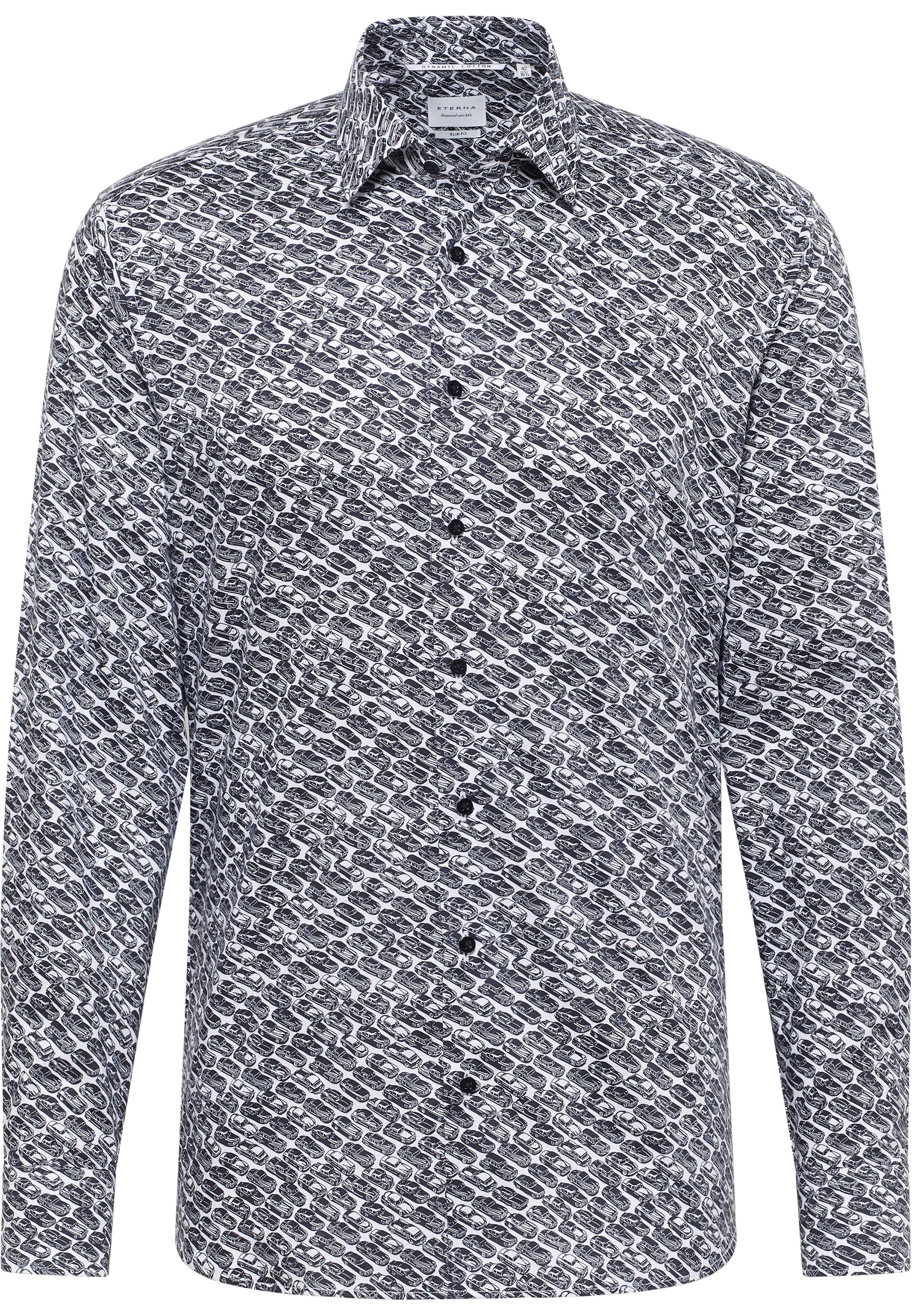 Eterna Langarmhemd »SLIM FIT« NON IRON (bügelfrei)