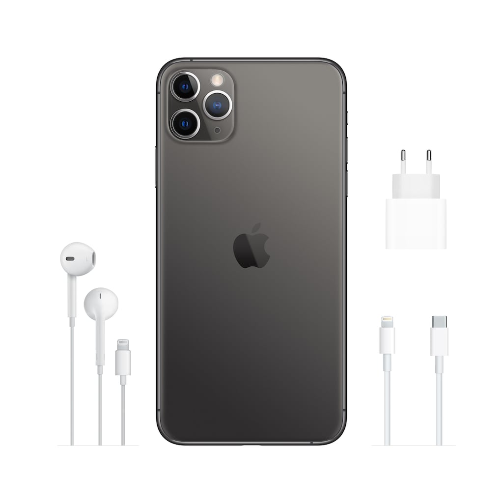 Apple Smartphone »iPhone 11 Pro Max, 5G«, space grey, 14,7 cm/6,5 Zoll, 512 GB Speicherplatz, 12 MP Kamera