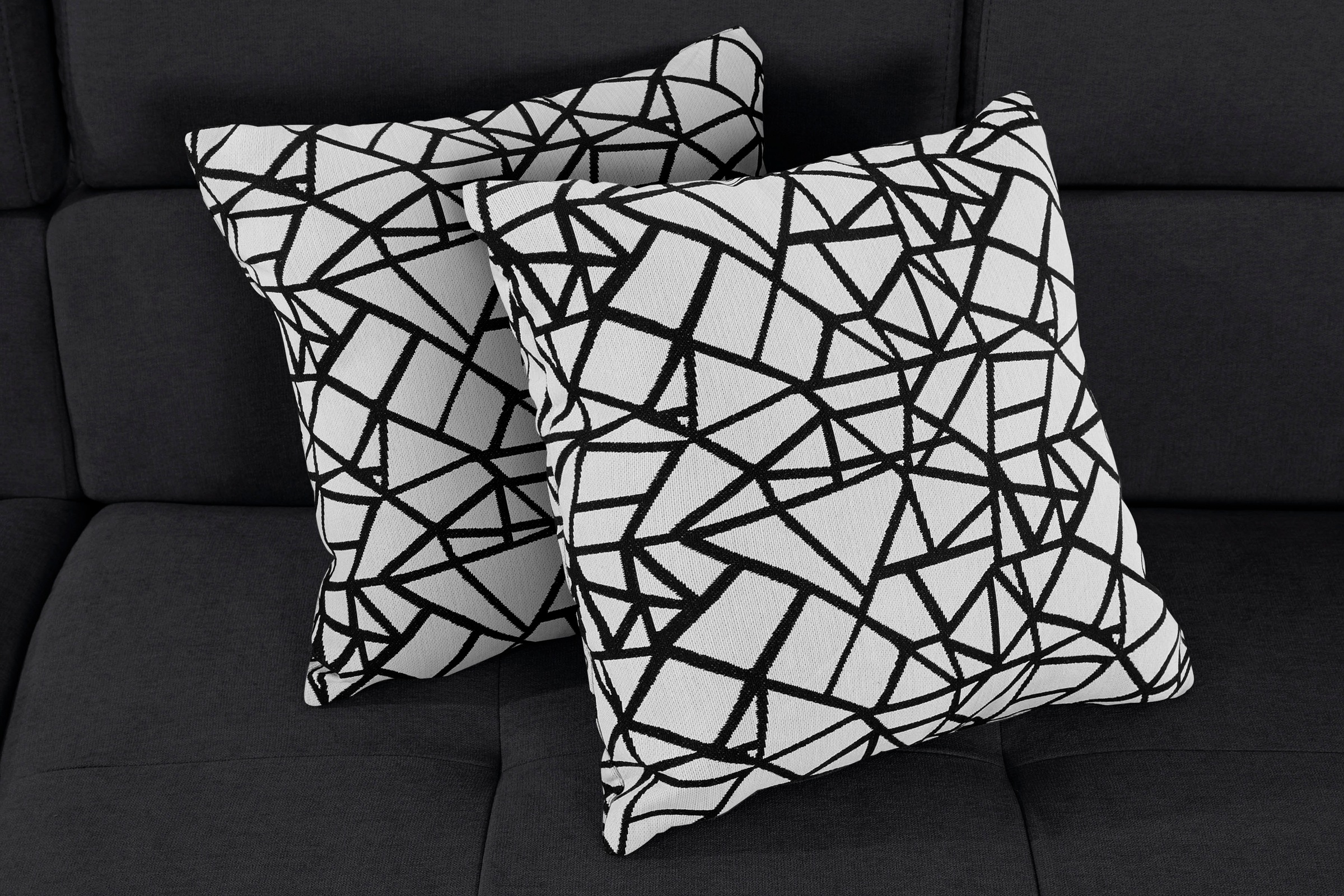 COTTA Ecksofa »Mia L-Form mit 3 Zierkissen«, wahlweise mit Bettfunktion, Bettkasten, Beleuchtung & Wireless-Charger
