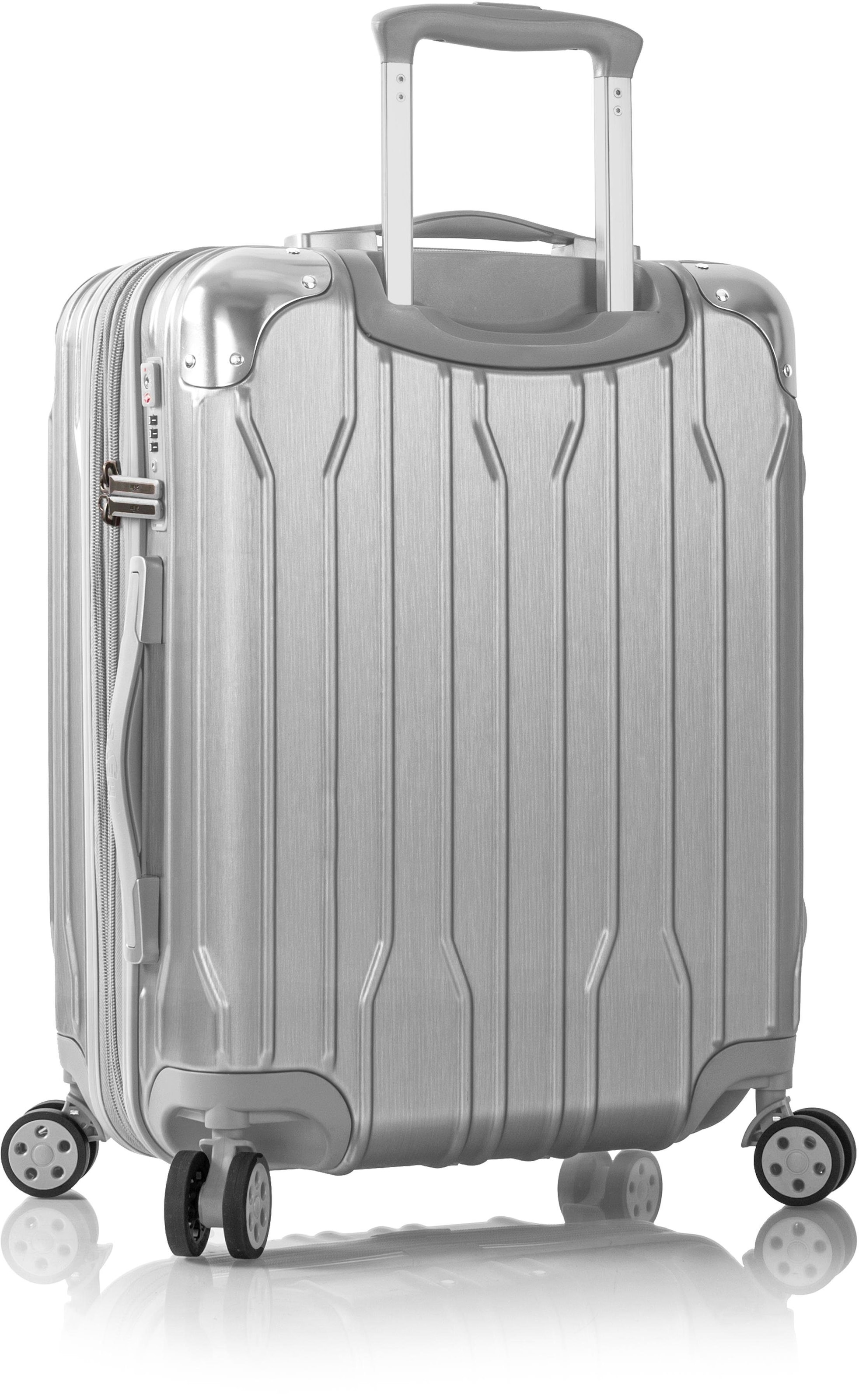 Heys Hartschalen-Trolley »Xtrak, 53 cm, Silber«, ♕ Rollen bei 4