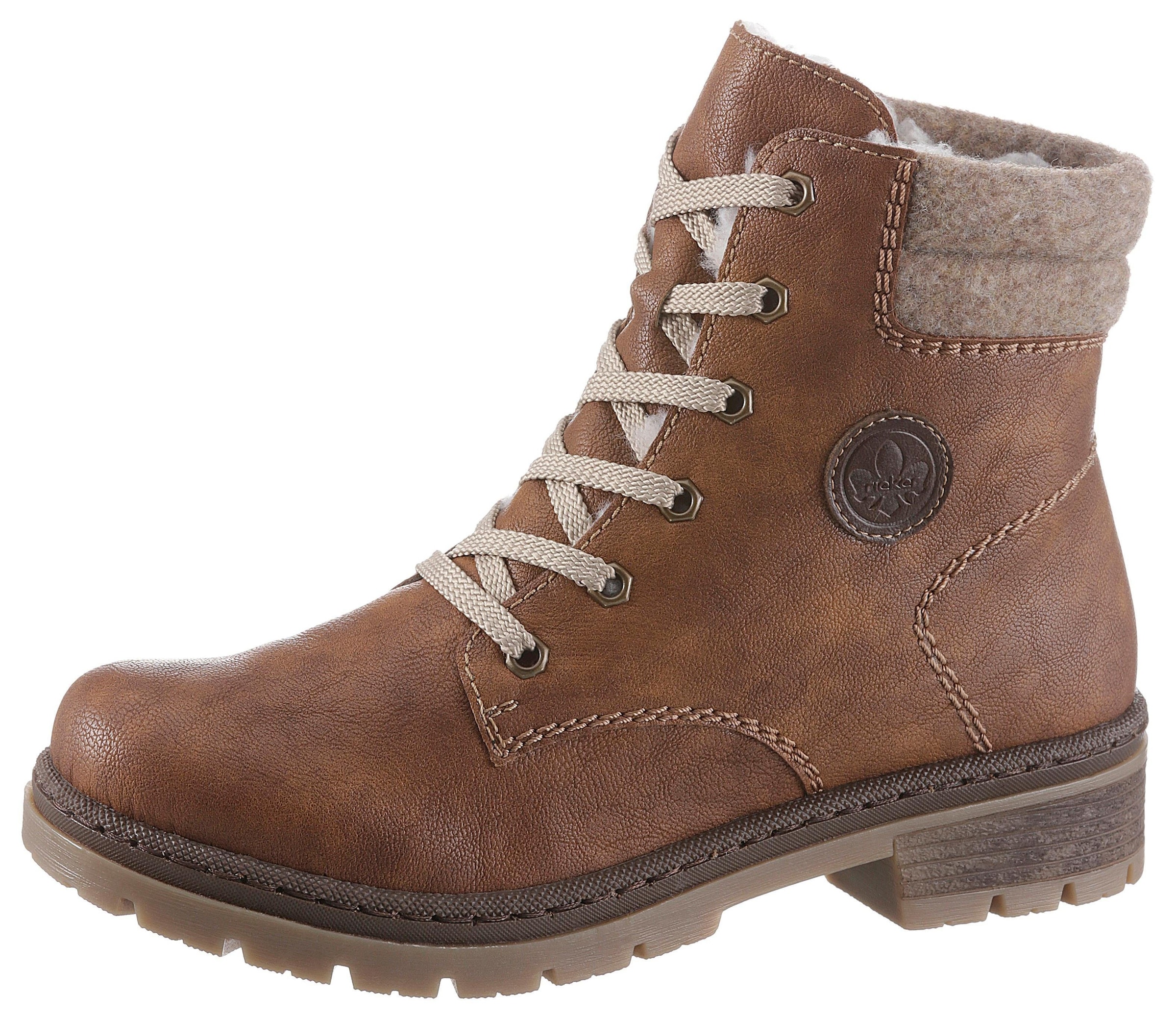 Rieker Winterboots, in trendiger Used-Optik