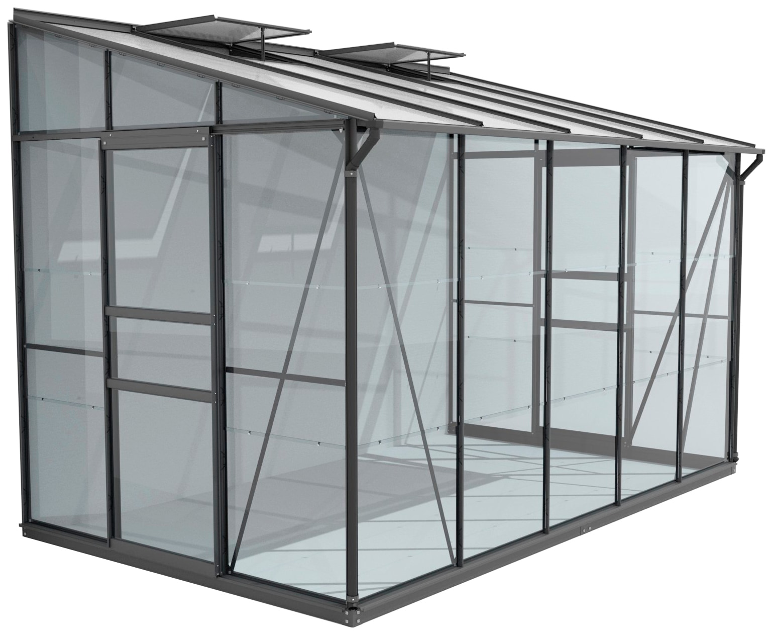 Vitavia Anlehngewächshaus »Osiris 6500«