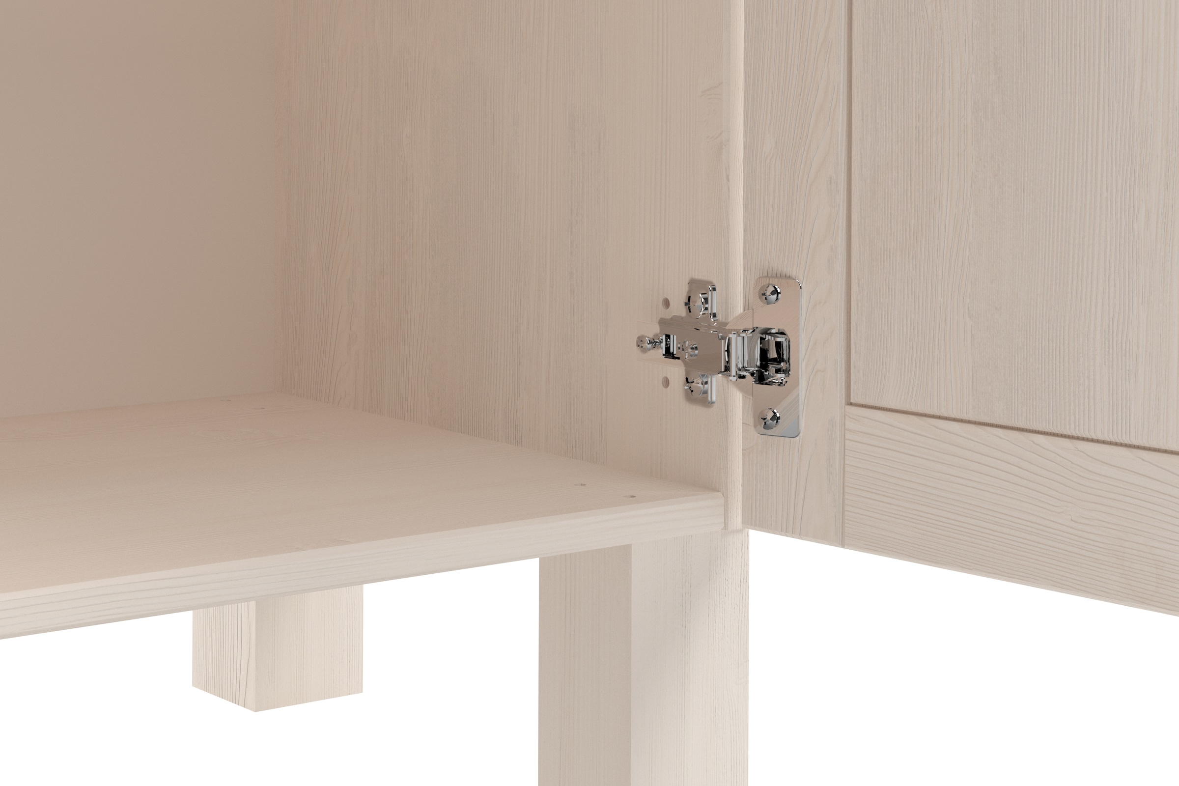 Home affaire Anrichte »Alby2«, Mit 2 Türen, 2 Schubkästen und Metallgriffe, Breite 85 cm