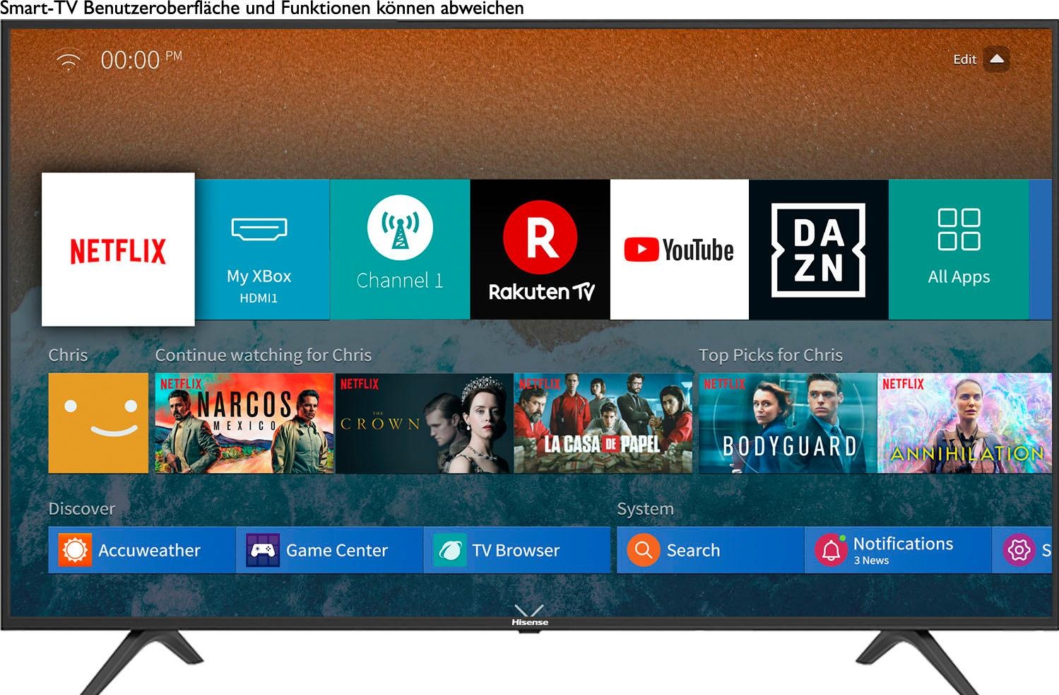 46+ Hisense fernseher h43ae7000f 43 zoll 4k uhd smart tv information