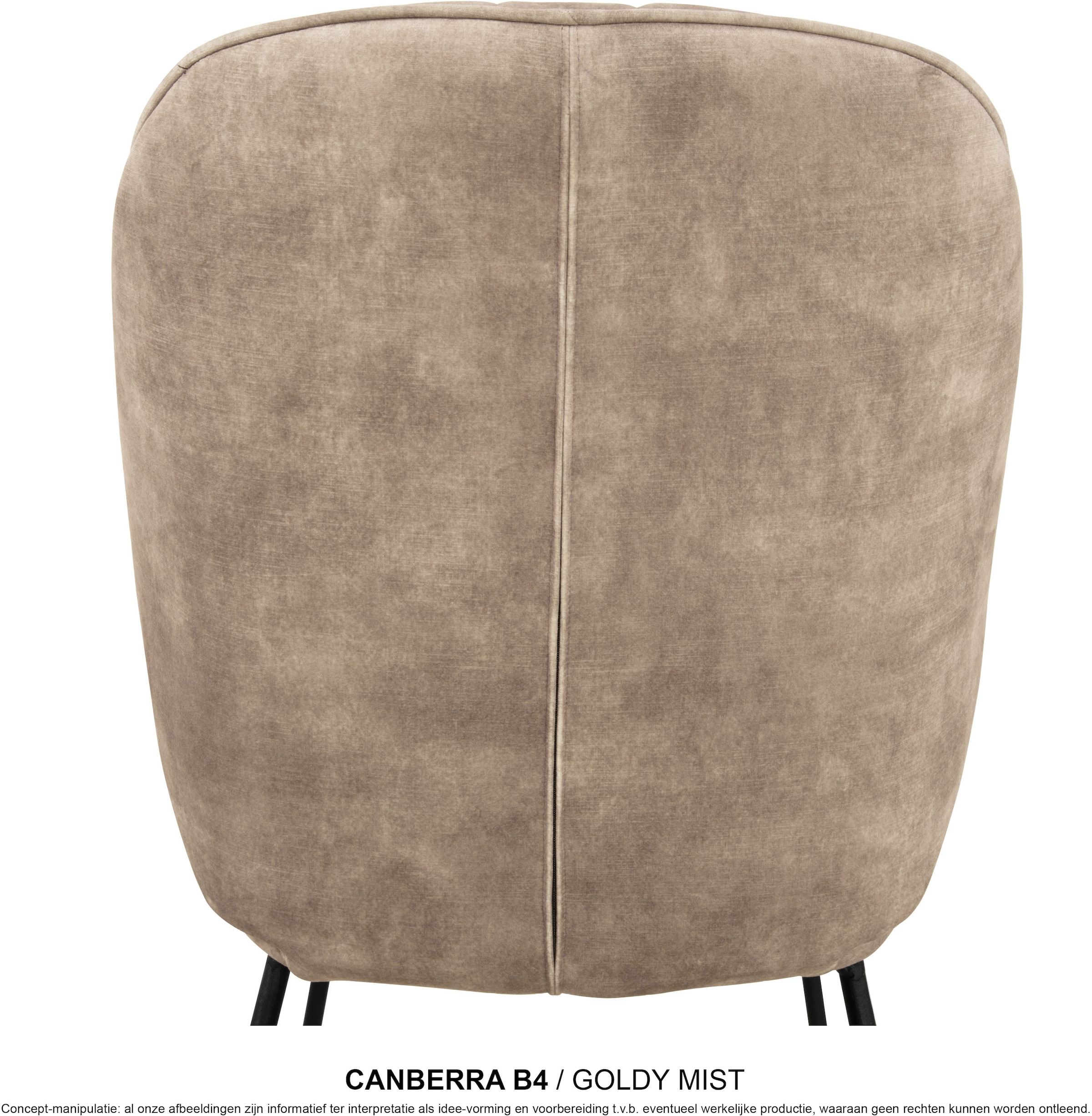 OMG Design Esszimmerstuhl »Canberra« (Set) 1 Stk.Esszimmerstuhl, pflegeleichter Samtvelour Bezug