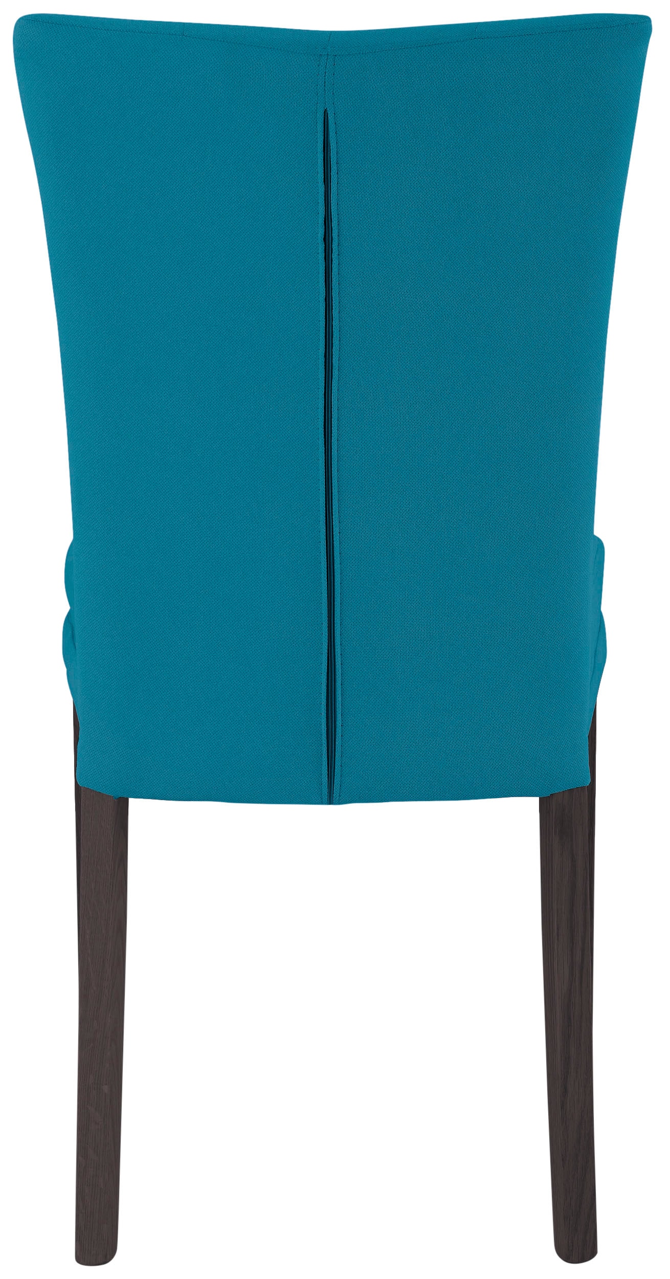 Home affaire 4-Fußstuhl »Colorado«, (Set), 2 St., Luxus-Microfaser, Beine aus Buche, wengefarben lackiert, Im 2er, 4er oder 6er-Set