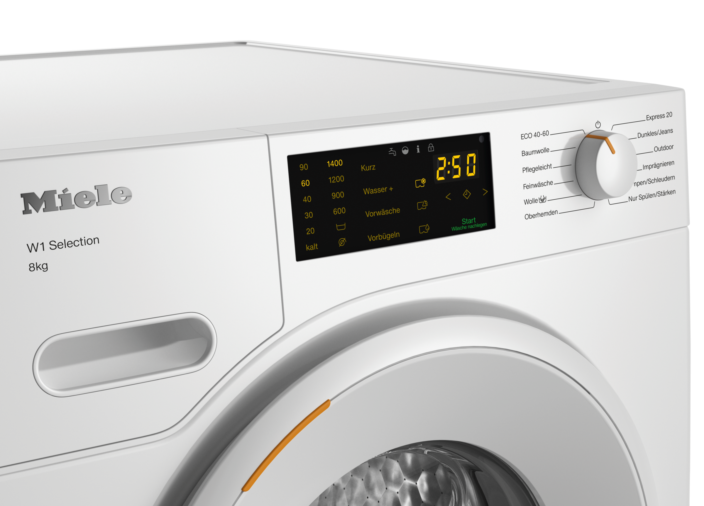 Miele Waschmaschine »WSB203 WCS 8kg«, 8 kg, 1400 U/min