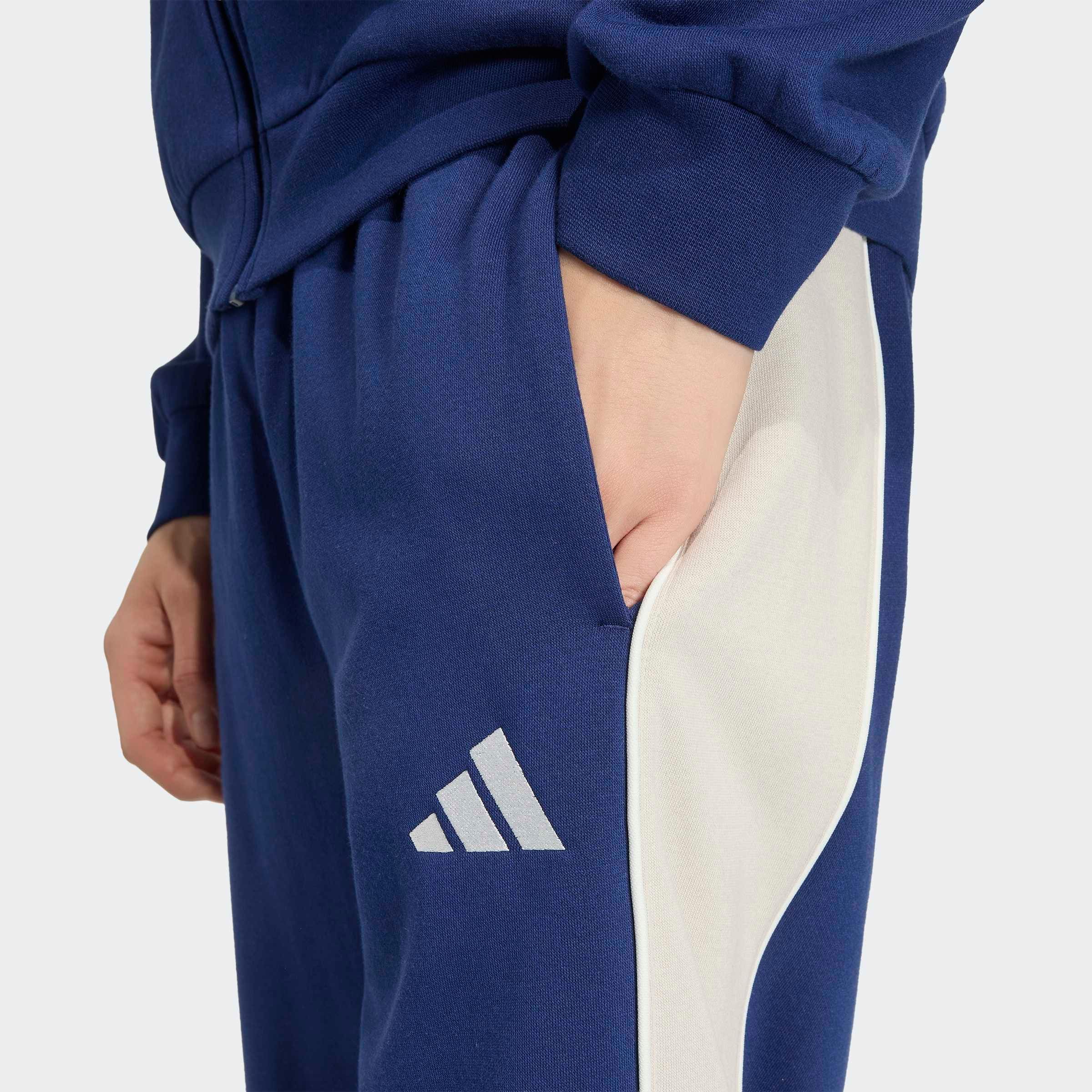 adidas Sportswear Sporthose »SEASONAL ESSENTIALS, COLOURBLOCKING«  ohne Verschluss, aus Baumwolle, normal-weite Passform