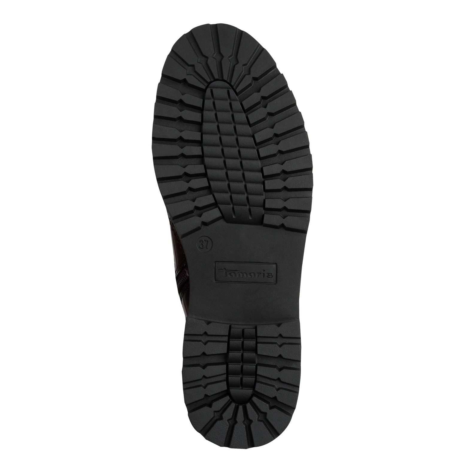 Tamaris Schnürstiefel  , Blockabsatz, Langschaftstiefel mit trendiger Lyrolochung