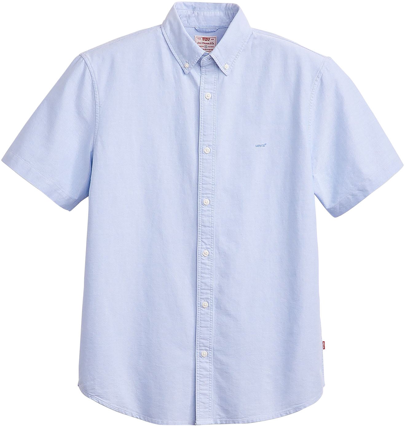 Levi's® Kurzarmhemd »SS AUTHENTIC BUTTON DOWN«, mit kleiner Logostickerei auf der Brust