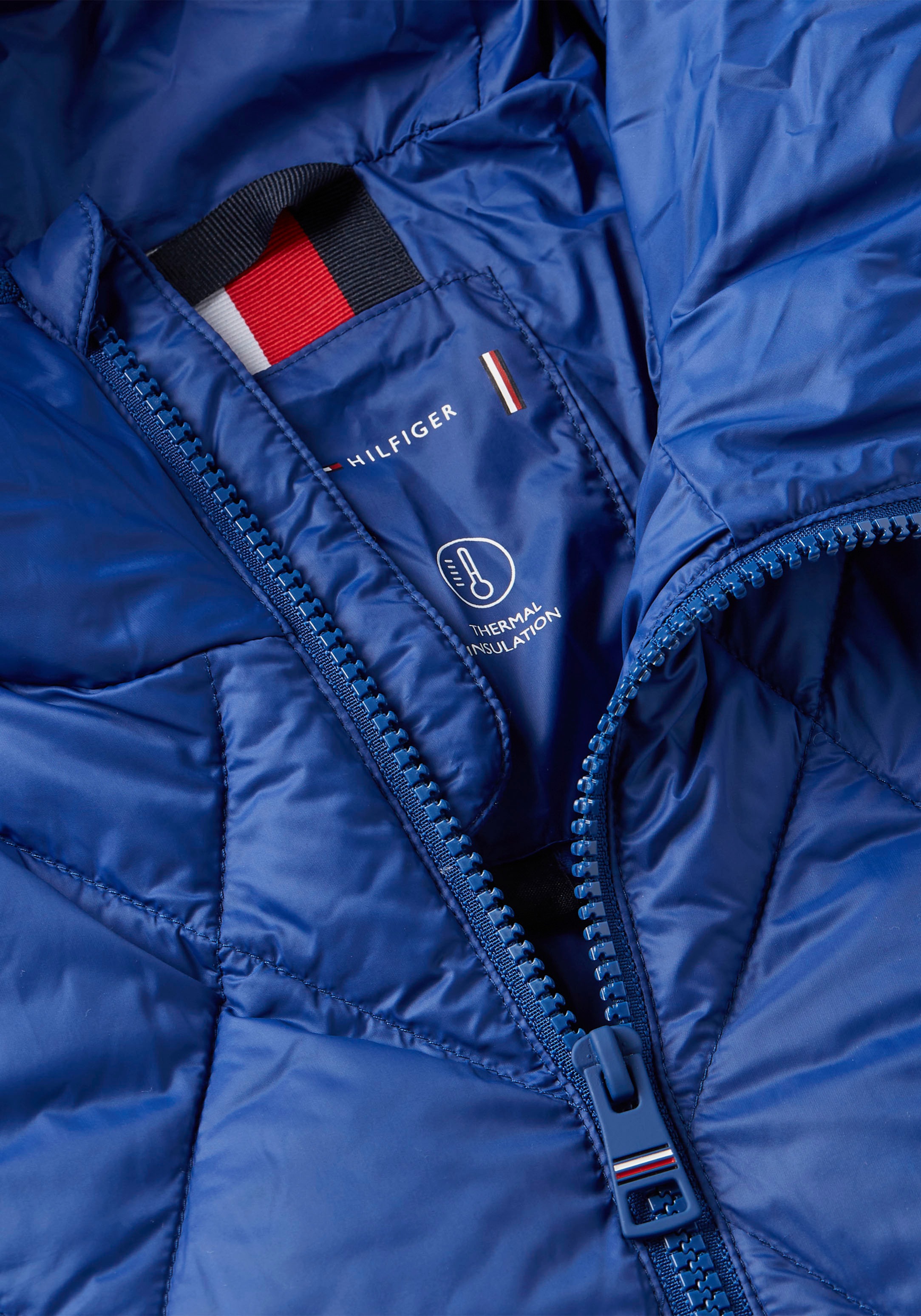 Tommy Hilfiger Steppjacke »CL HOODED QUILTED JACKET«, mit Kapuze