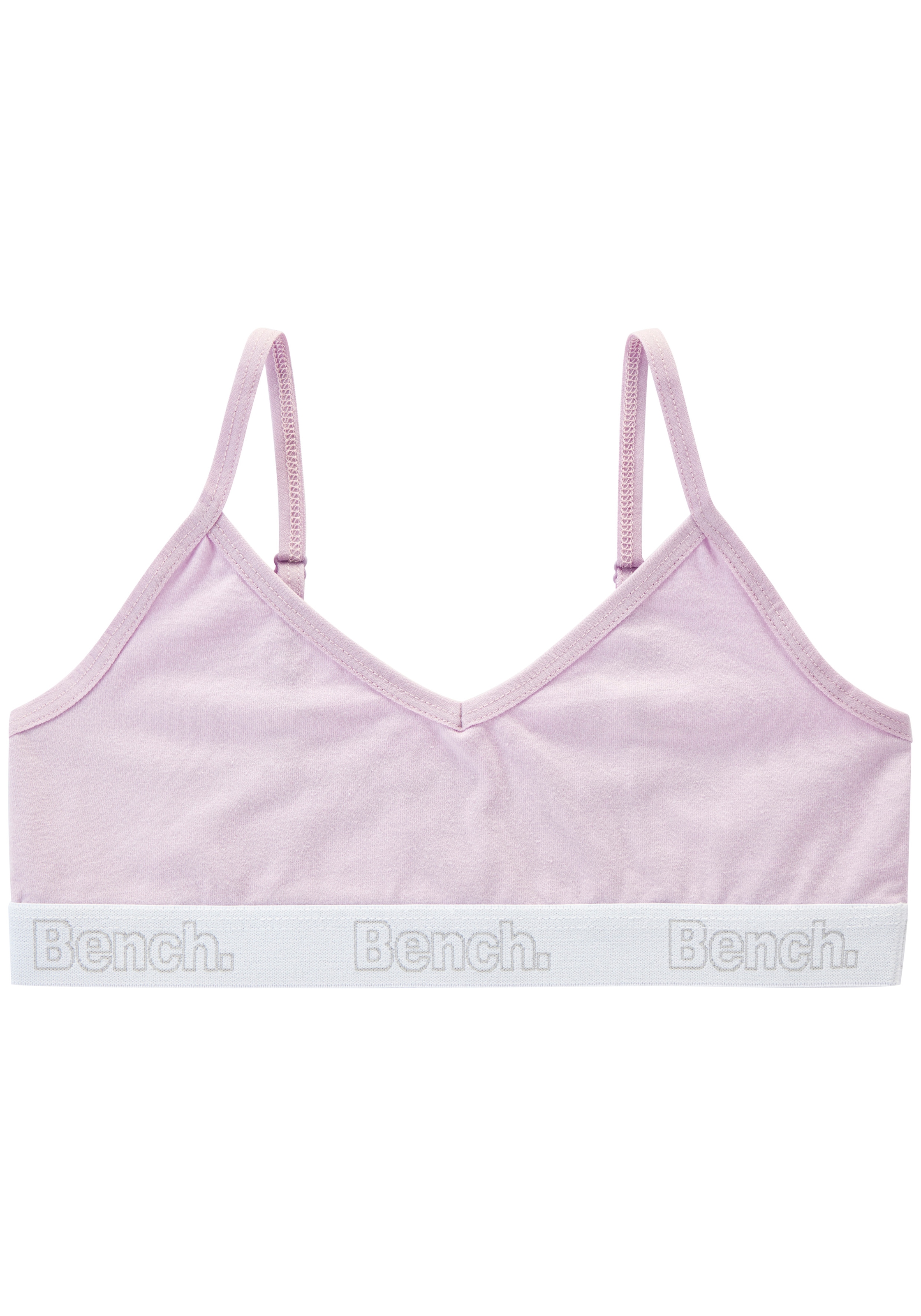 Bench. Bustier Packung, 2 tlg. mit weichem Logo-Bündchen