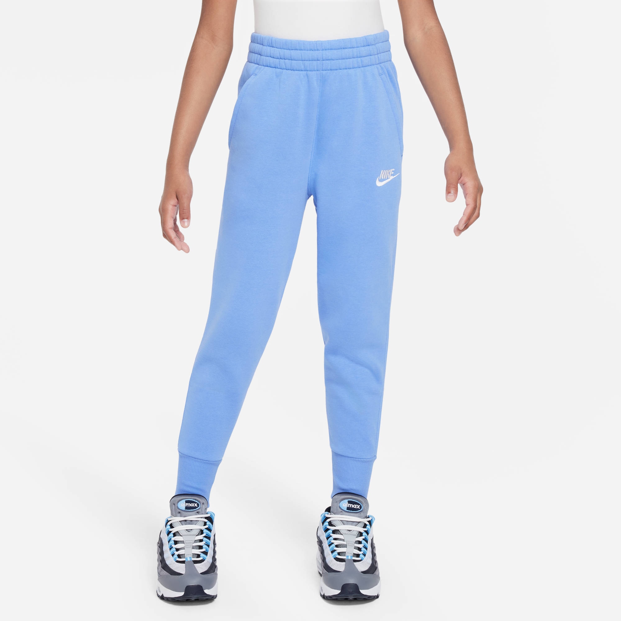 Nike Sportswear Jogginghose »CLUB FLEECE BIG KIDS' (GIRLS') HIGH-WAISTED FITTED PANTS«