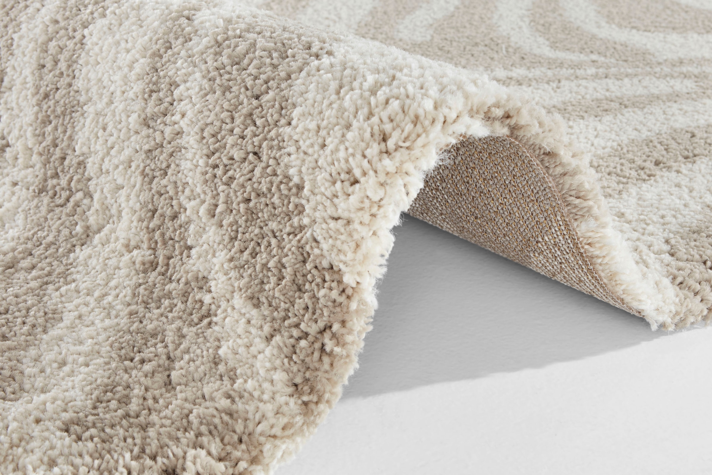 HANSE Home Hochflor-Teppich Robust, rechteckig, Microfaser, »Desert«, besonders online kaufen Design, durch weich Zebra Pflegeleicht