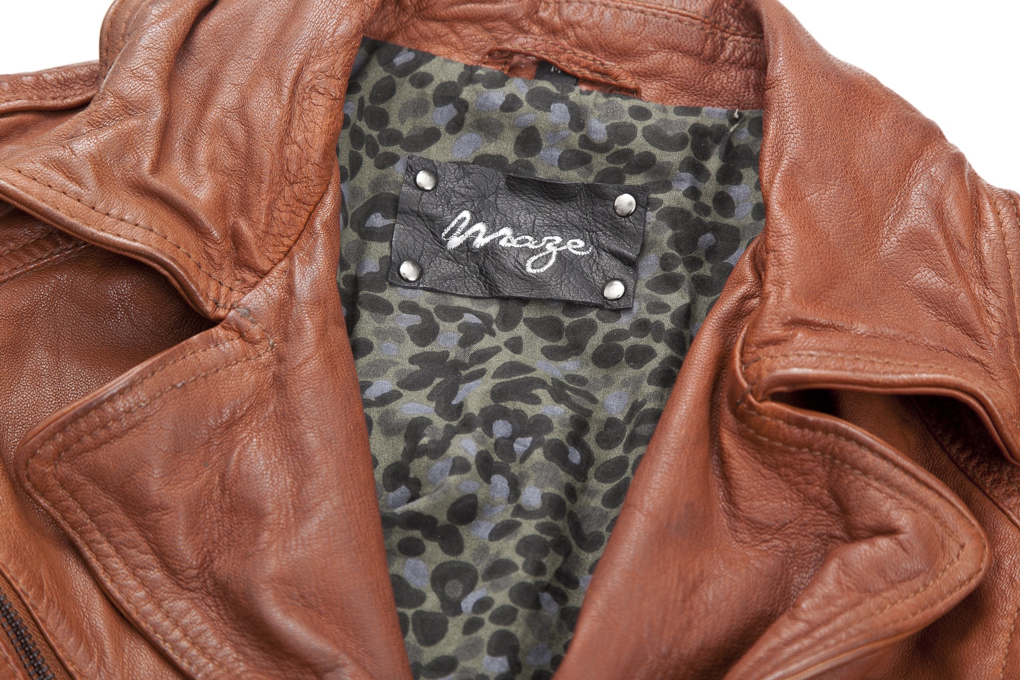 Maze Kurzjacke »Lederjacke Colbynord«