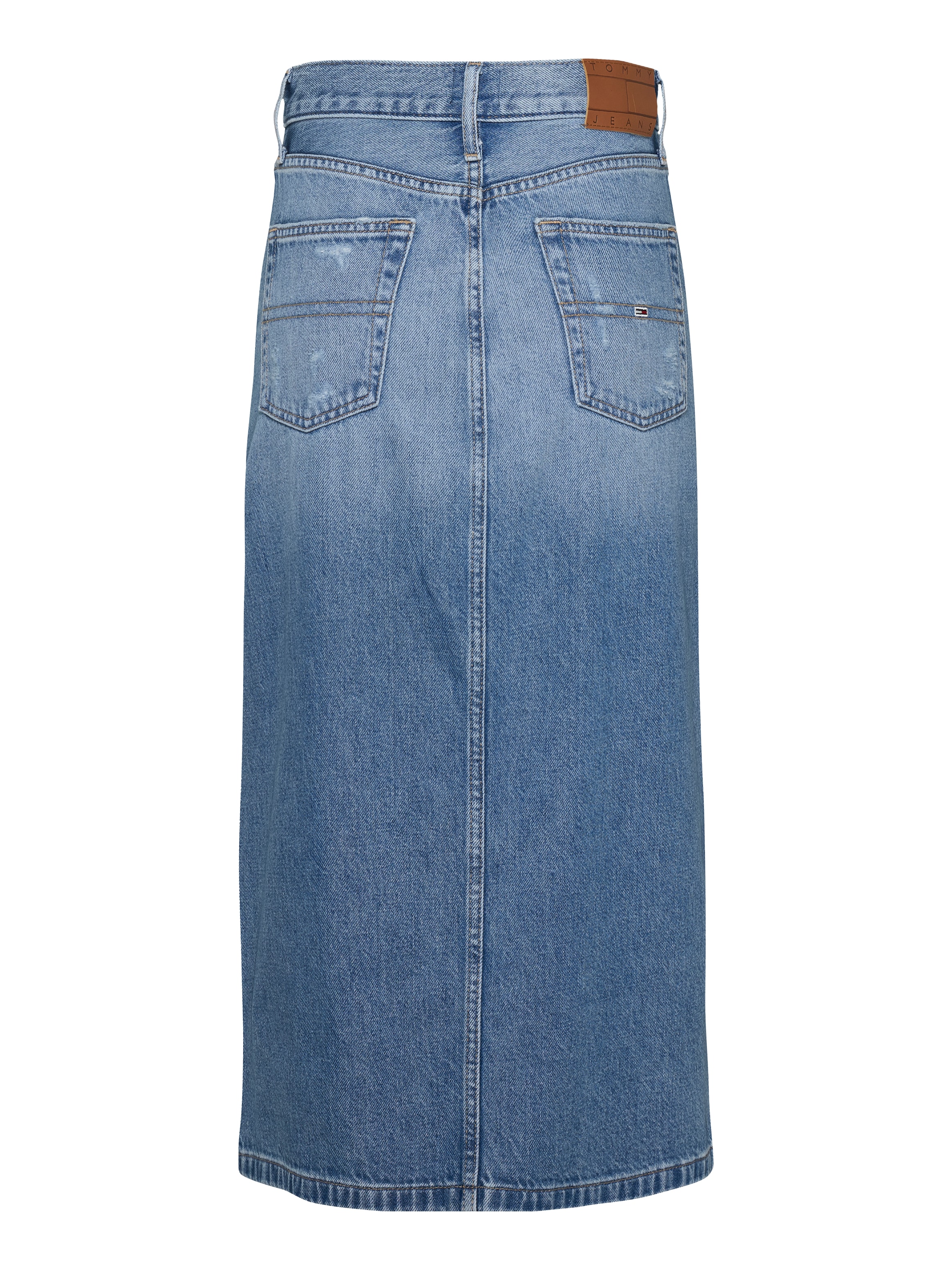 Tommy Jeans Jeansrock »CLAIRE MIDI SKIRT BI8036«, in Midi-Länge, in blauer Waschung
