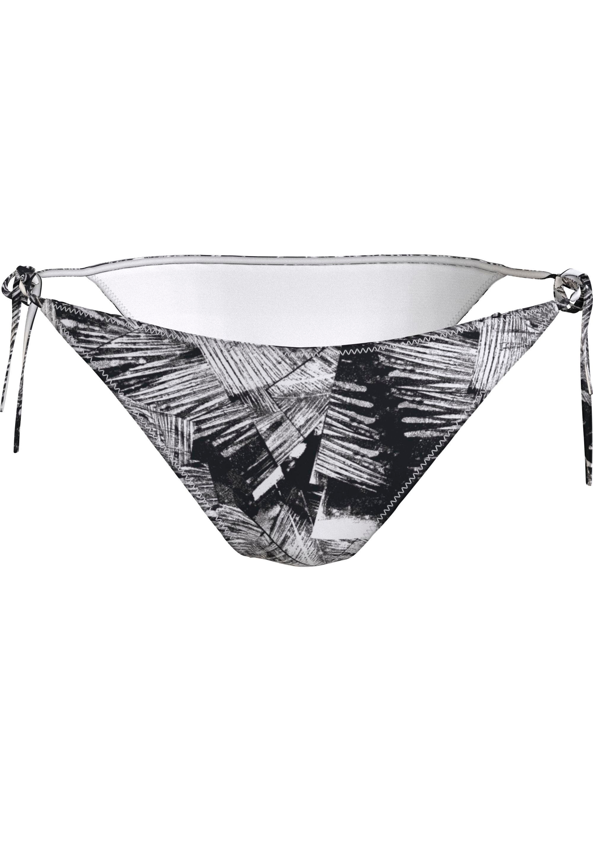 Calvin Klein Swimwear Bikini-Hose »STRING SIDE TIE-PRINT«, in gemusteter Optik