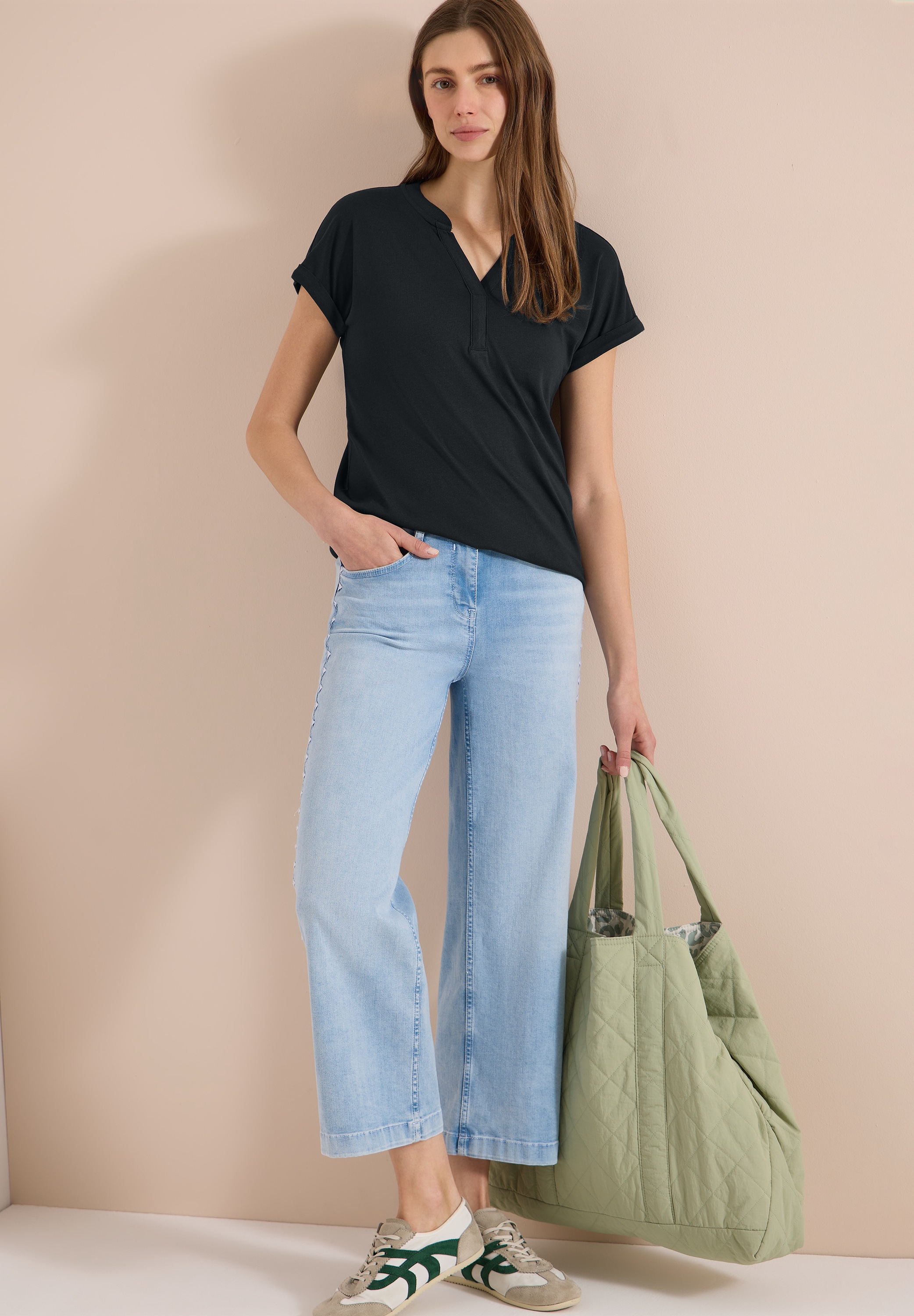 Cecil T-Shirt mit elastischem Bund