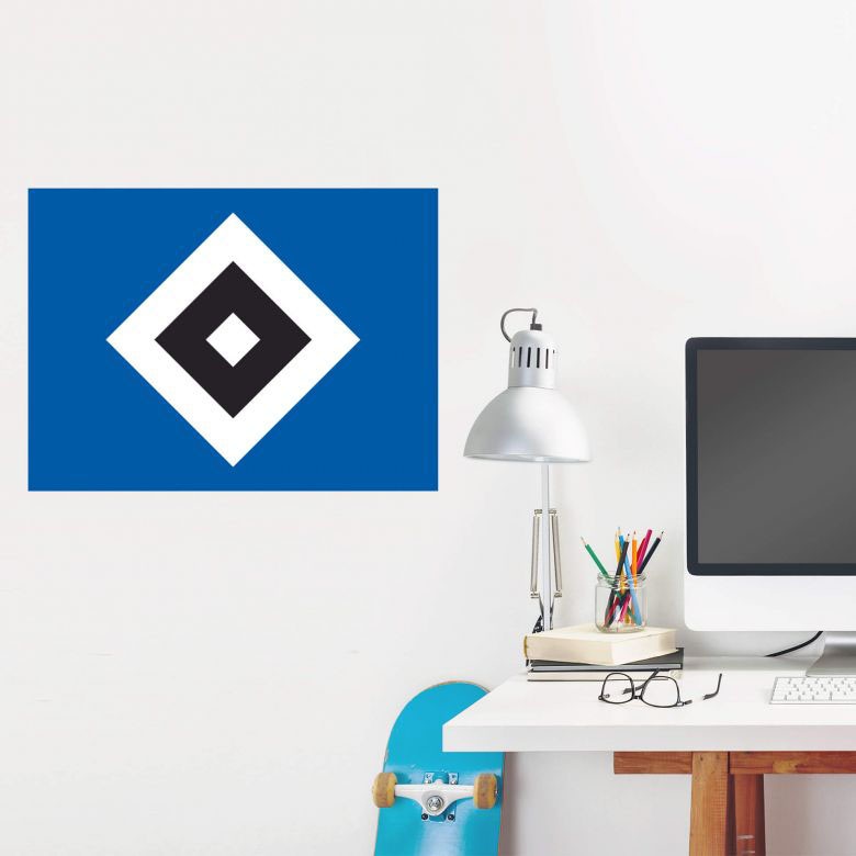Wandtattoo Logo St.) SV Wall-Art »Hamburger auf (1 Raten bestellen HSV«,