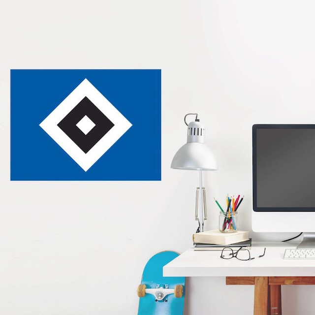 Wall-Art Wandtattoo »Hamburger SV Logo HSV«, (1 St.) auf Raten bestellen
