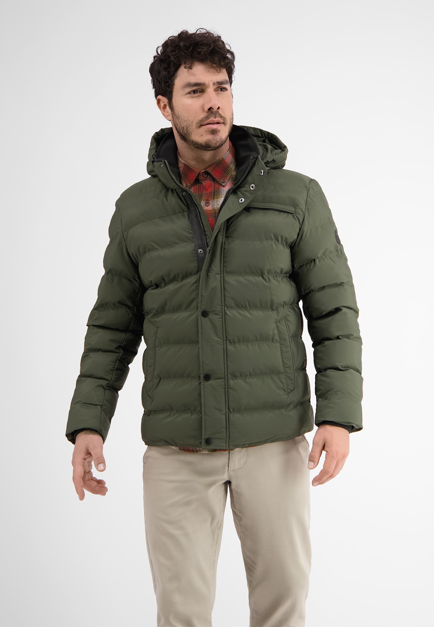 LERROS Steppjacke »LERROS Kapuzenjacke«, mit Kapuze