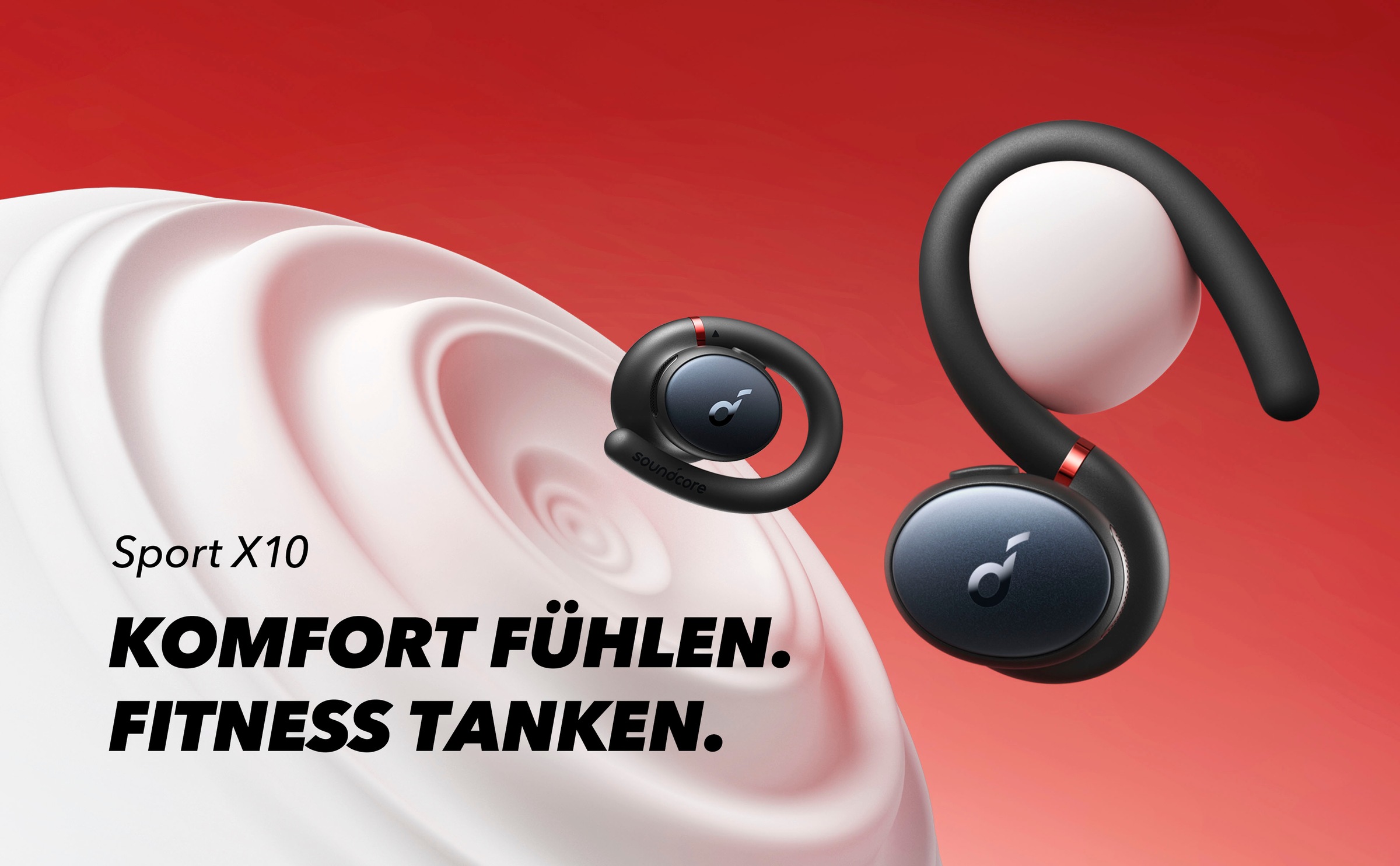 Anker In-Ear-Kopfhörer »Soundcore Sport X10«, Bluetooth, Active Noise Cancelling (ANC)-Sprachsteuerung