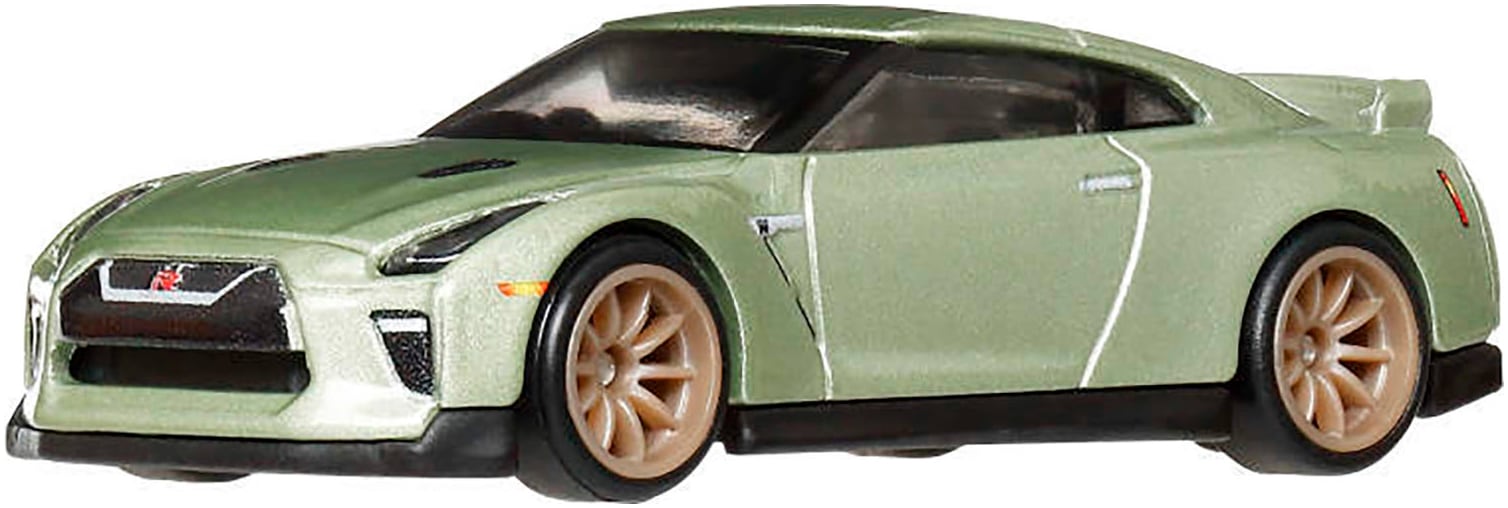 Hot Wheels Spielzeug-Auto »Premium Car Culture, Nissan GTR 2-Pack« im Maßstab 1:64