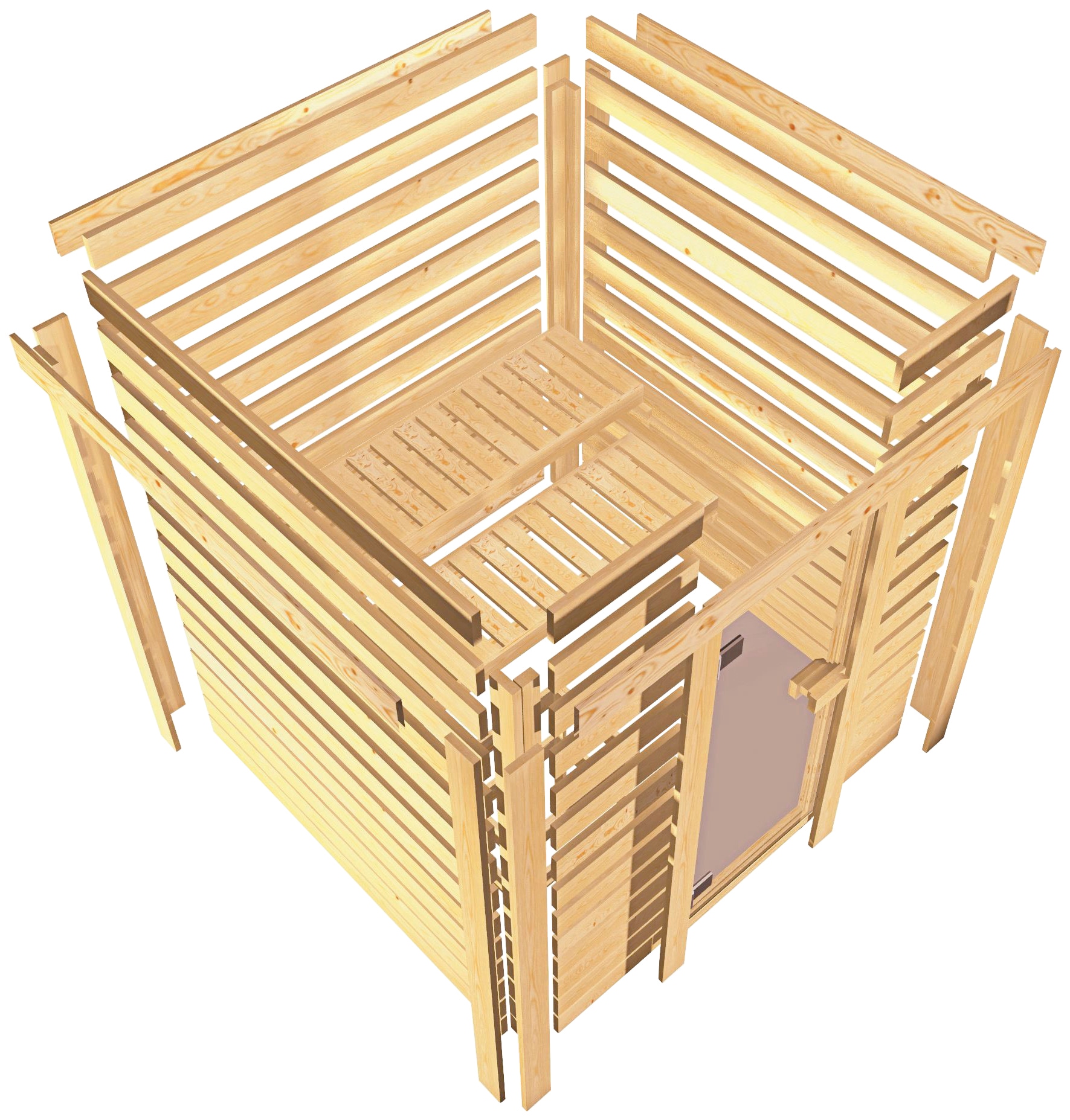 welltime Sauna »Sunie«, ohne Ofen
