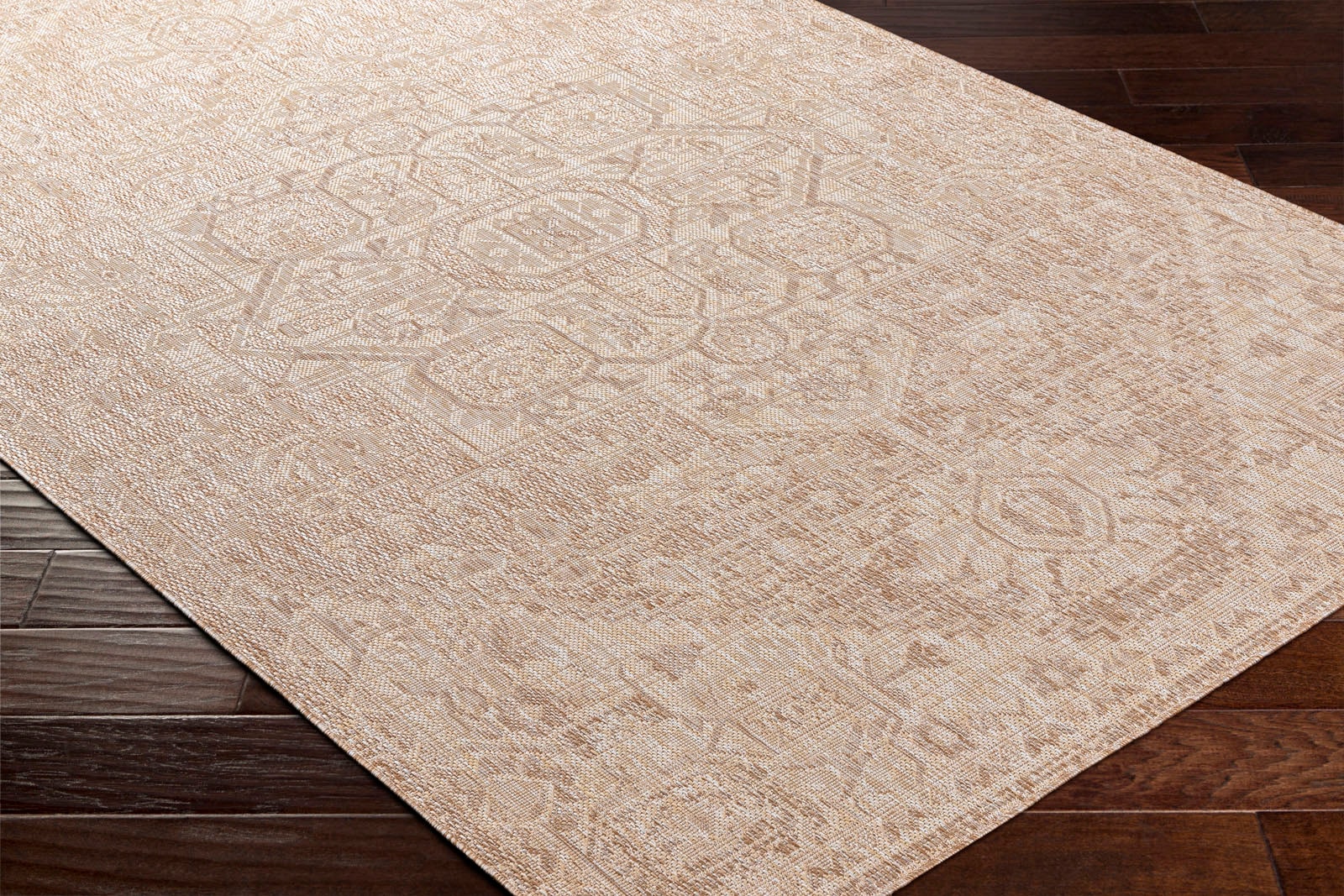 Livabliss Teppich »LEMARK«, rechteckig, 4 mm Höhe, Teppich In- /Outdoor Boho Jute-Optik, Balkon, Terrasse, Garten, Beige