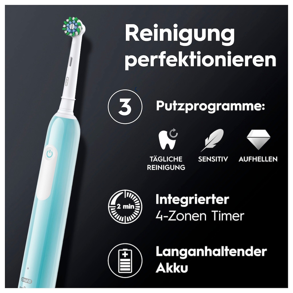 Oral-B Elektrische Zahnbürste »PRO Series 1«, 1 St. Aufsteckbürsten