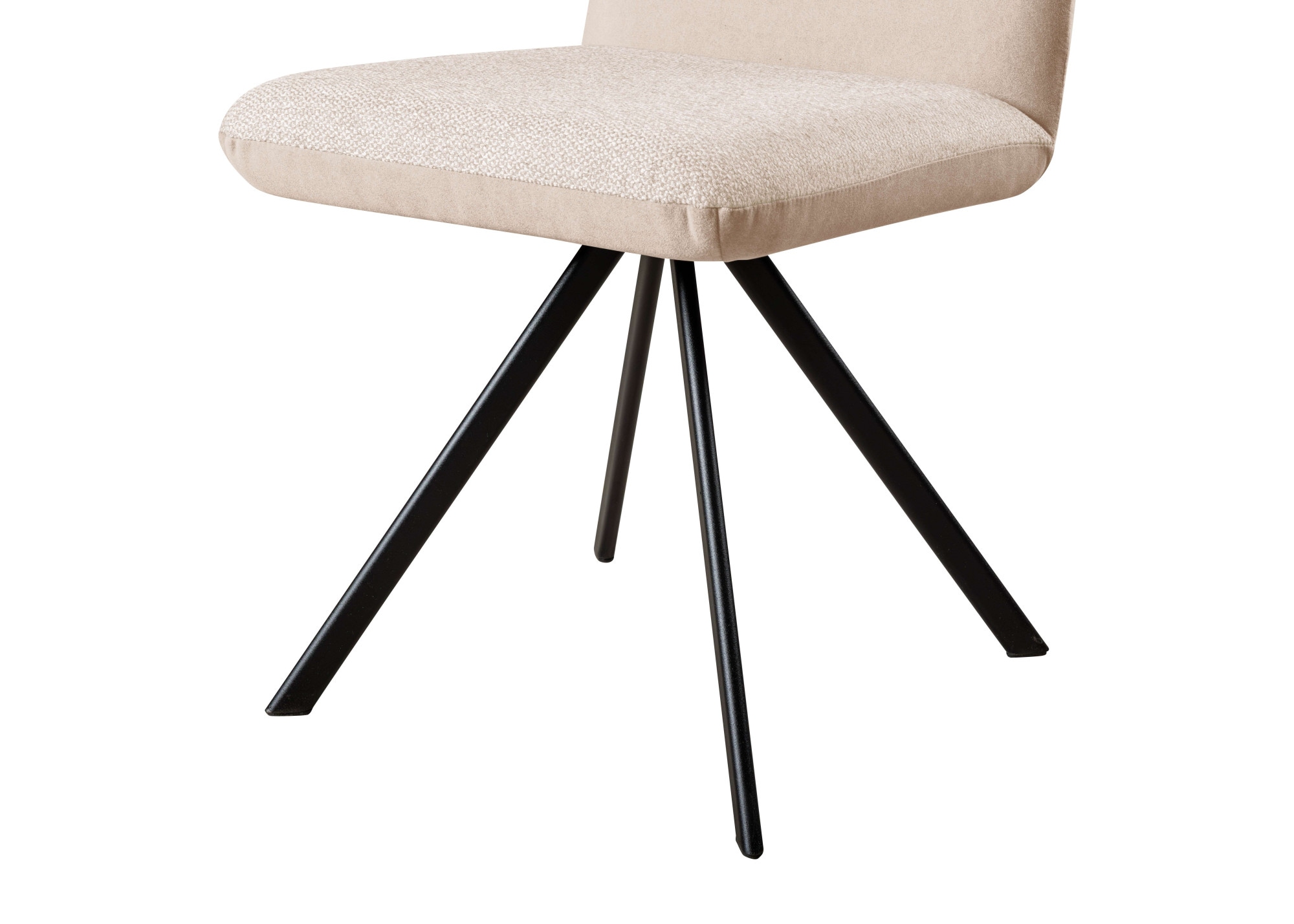 OTTO home Eckbankgruppe »Gabi Essecke, Sitzgruppe, Eckbankgruppe, Küchenbankgruppe« Set, 4tlg, 4 tlg. tlg. Gestell aus matt-schwarzem Flachmetall, stabil, 2-Stoff-Design