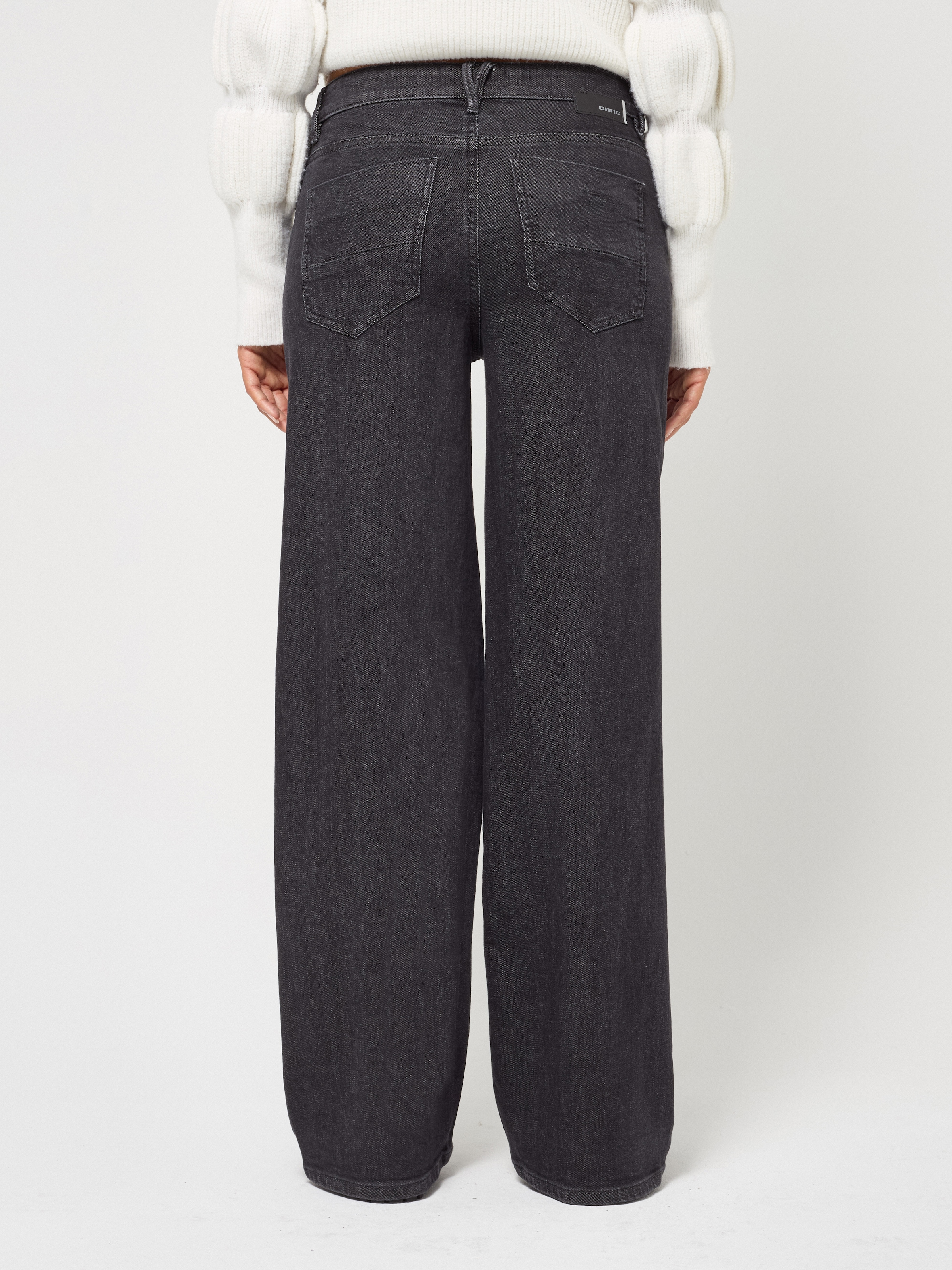 GANG Straight-Jeans »94CARLOTTA LONG« Wide Leg im 5-Pocket-Stil