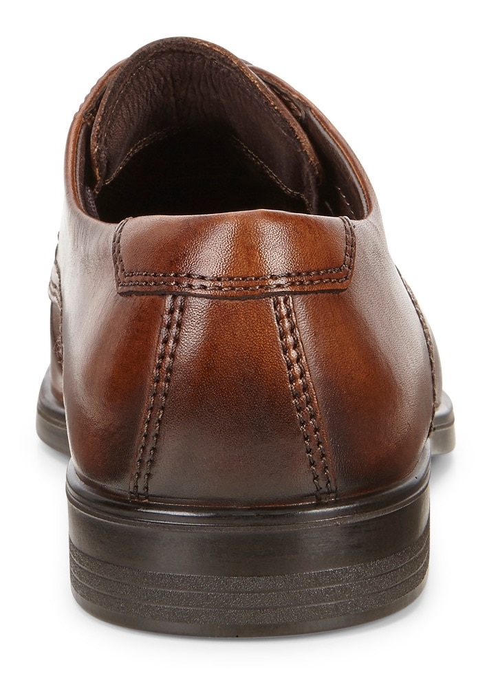 Ecco Schnürschuh »Melbourne Amber«, in used Optik, Freizeitschuh, Halbschuh, Schnürschuh