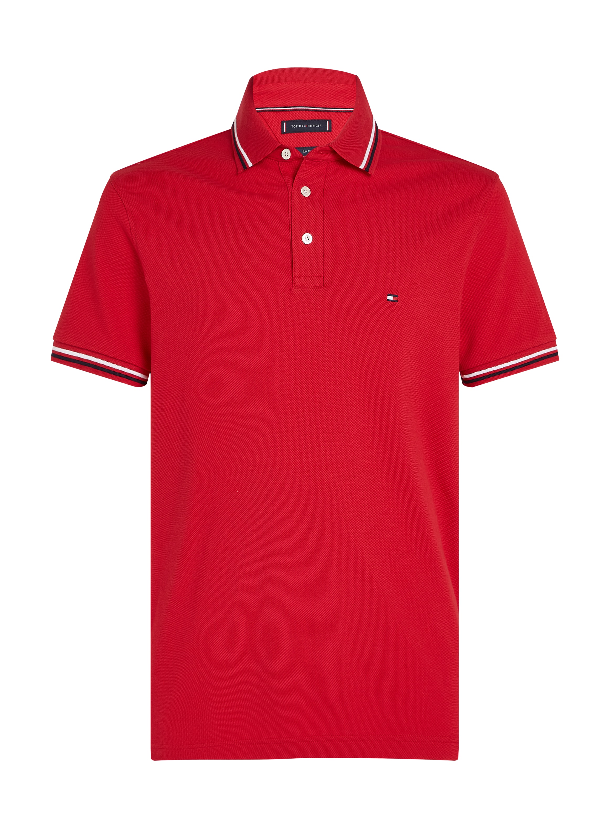 Tommy Hilfiger Poloshirt »TOMMY TIPPED SLIM POLO«