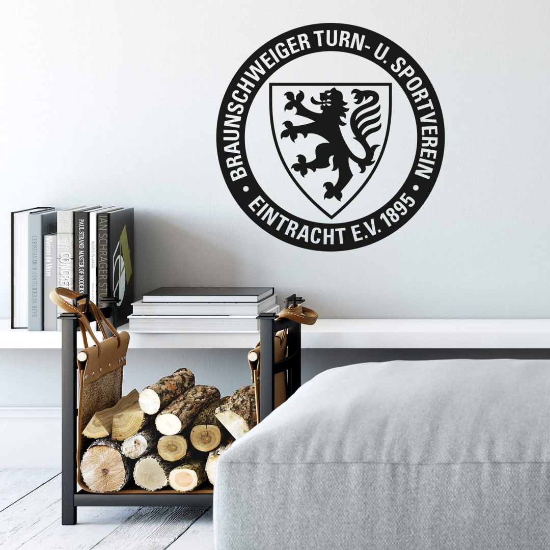 Wall-Art Wandtattoo (1 Logo«, Braunschweig St.) bestellen »Eintracht bequem