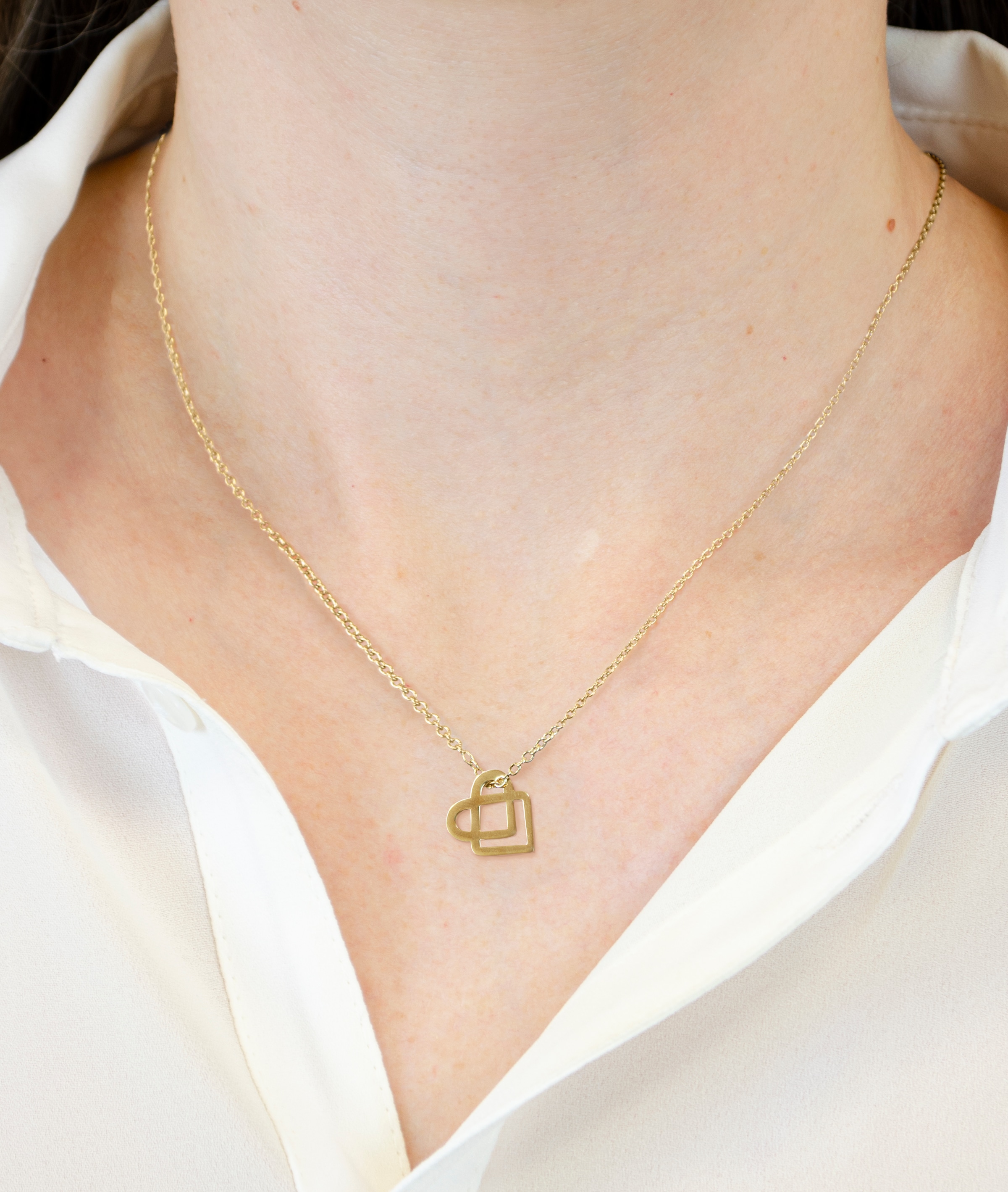 Liebeskind Berlin Kette mit Anhänger »Schmuck Edelstahl Halskette Keep Loving Herz«