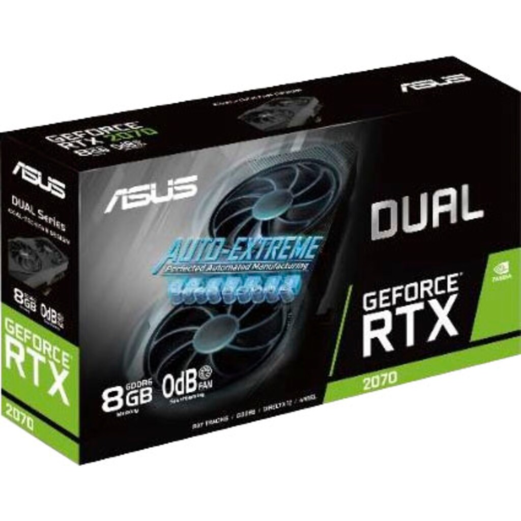 Asus Grafikkarte »DUAL RTX 2070 8G EVO V2«, 8 GB, GDDR6