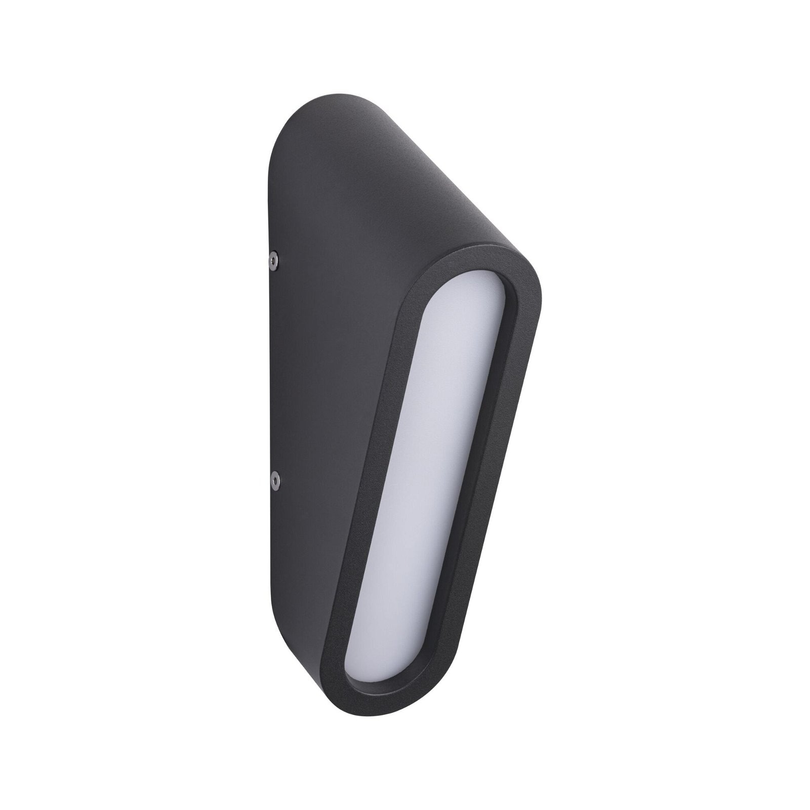 Paulmann LED Außen-Wandleuchte »Cliff IP44 64x116mm 3000K 9,5W 300lm 230V Anthrazit Aluminium«, 1 flammig, seewasserresistent